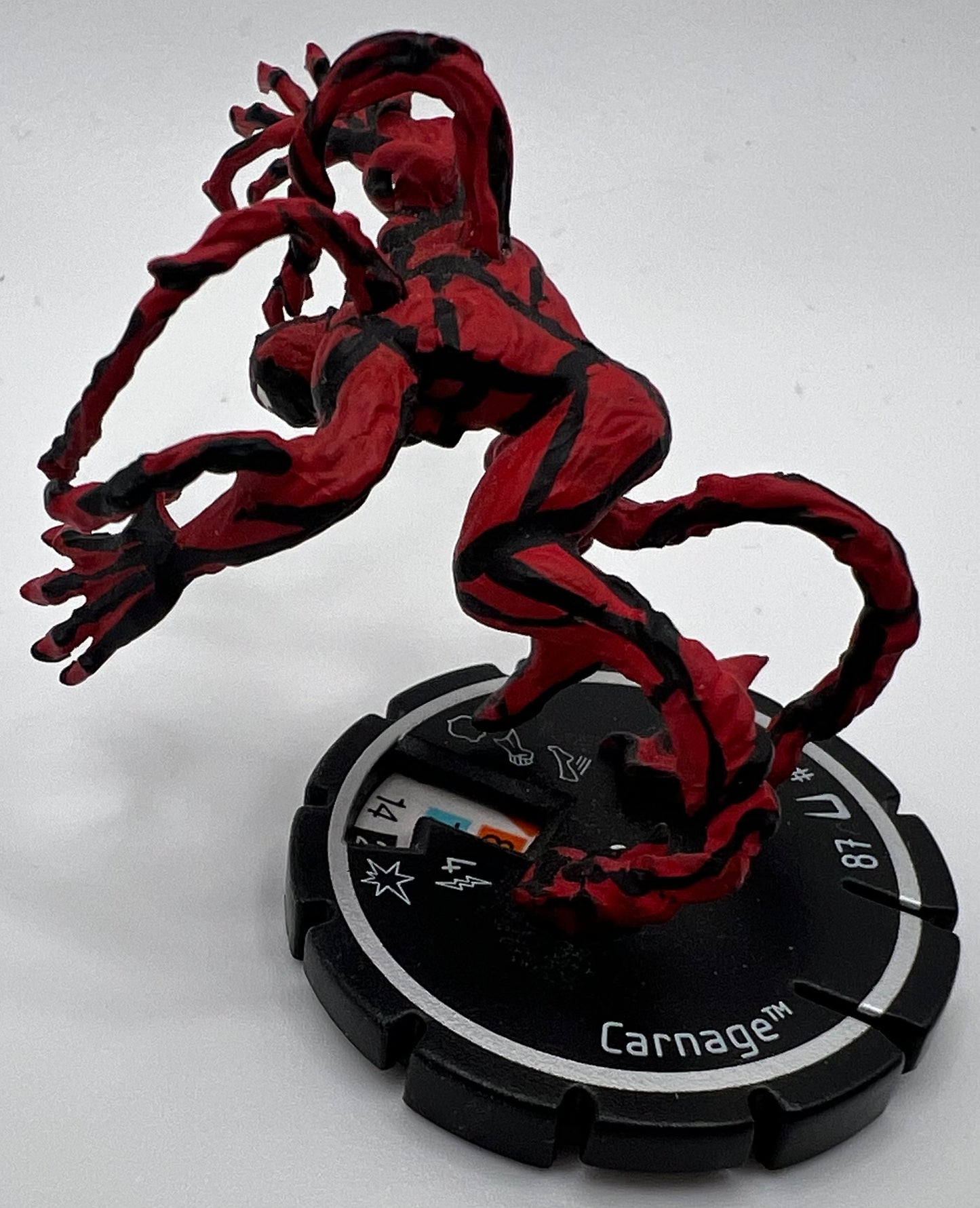 HeroClix Carnage Unique #87 Marvel Ultimates Set Rare Legacy Figure
