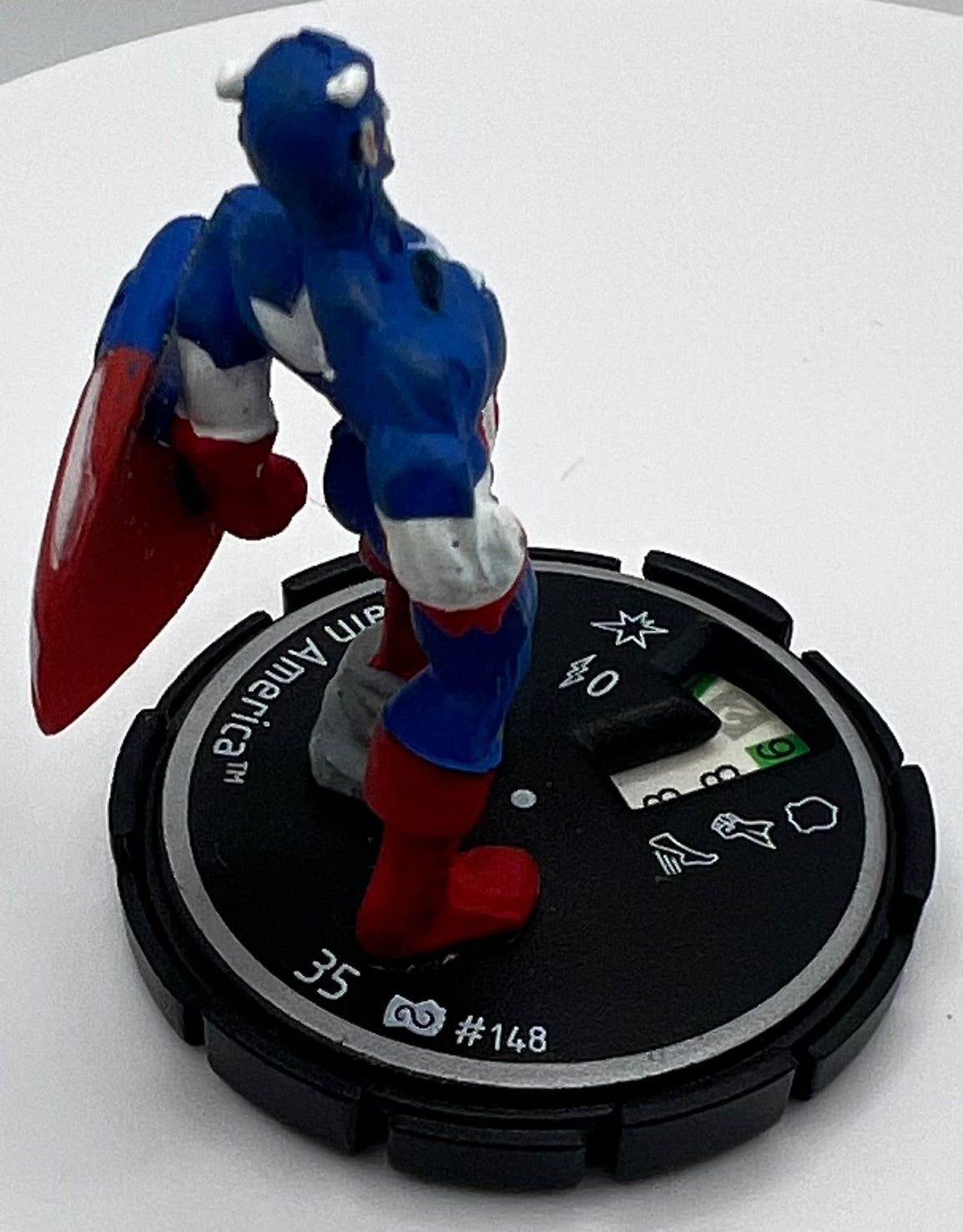 HeroClix Captain America Unique Figure Infinity Challenge Set #148