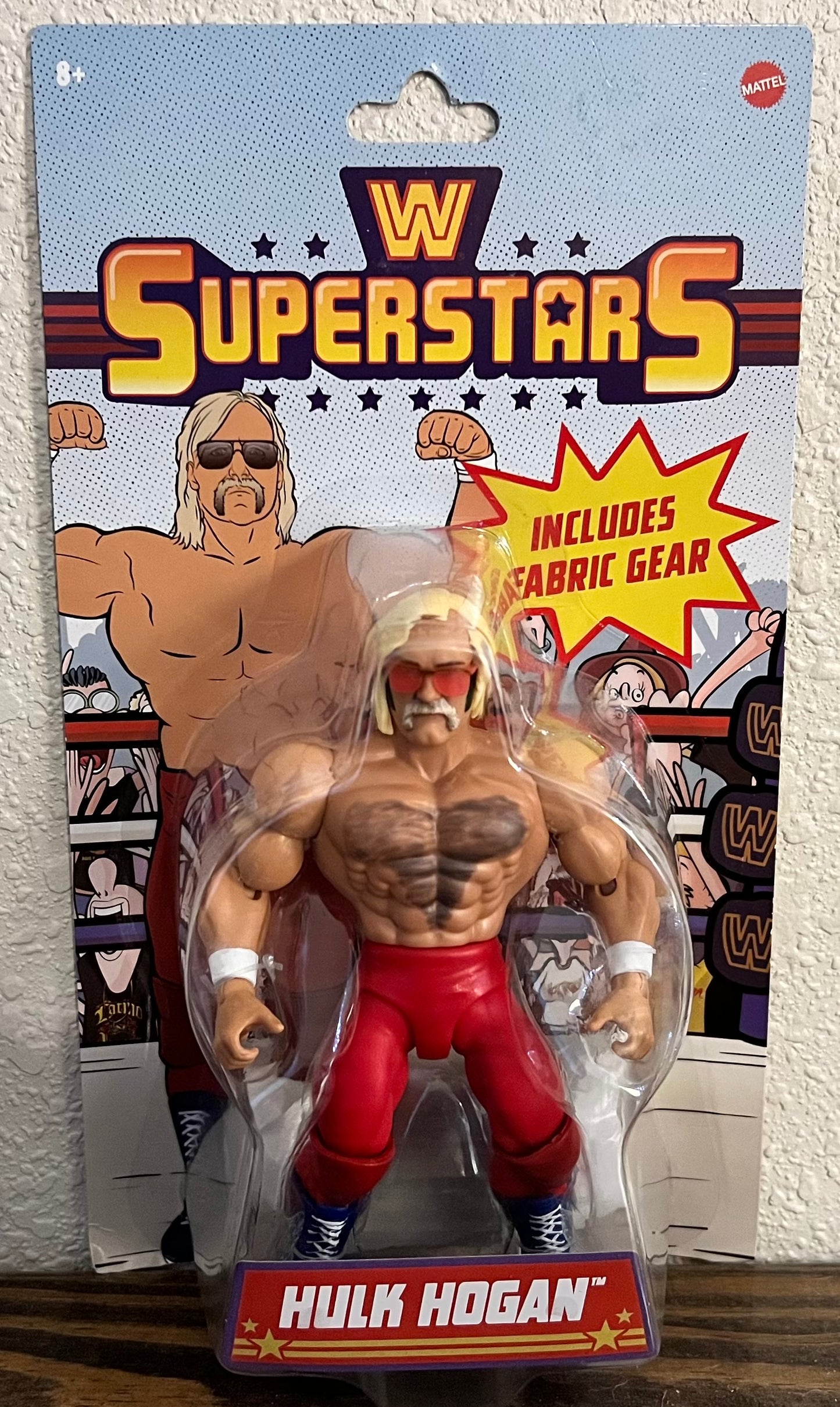 WWE Superstars Series 8 Hulk Hogan Action Figure