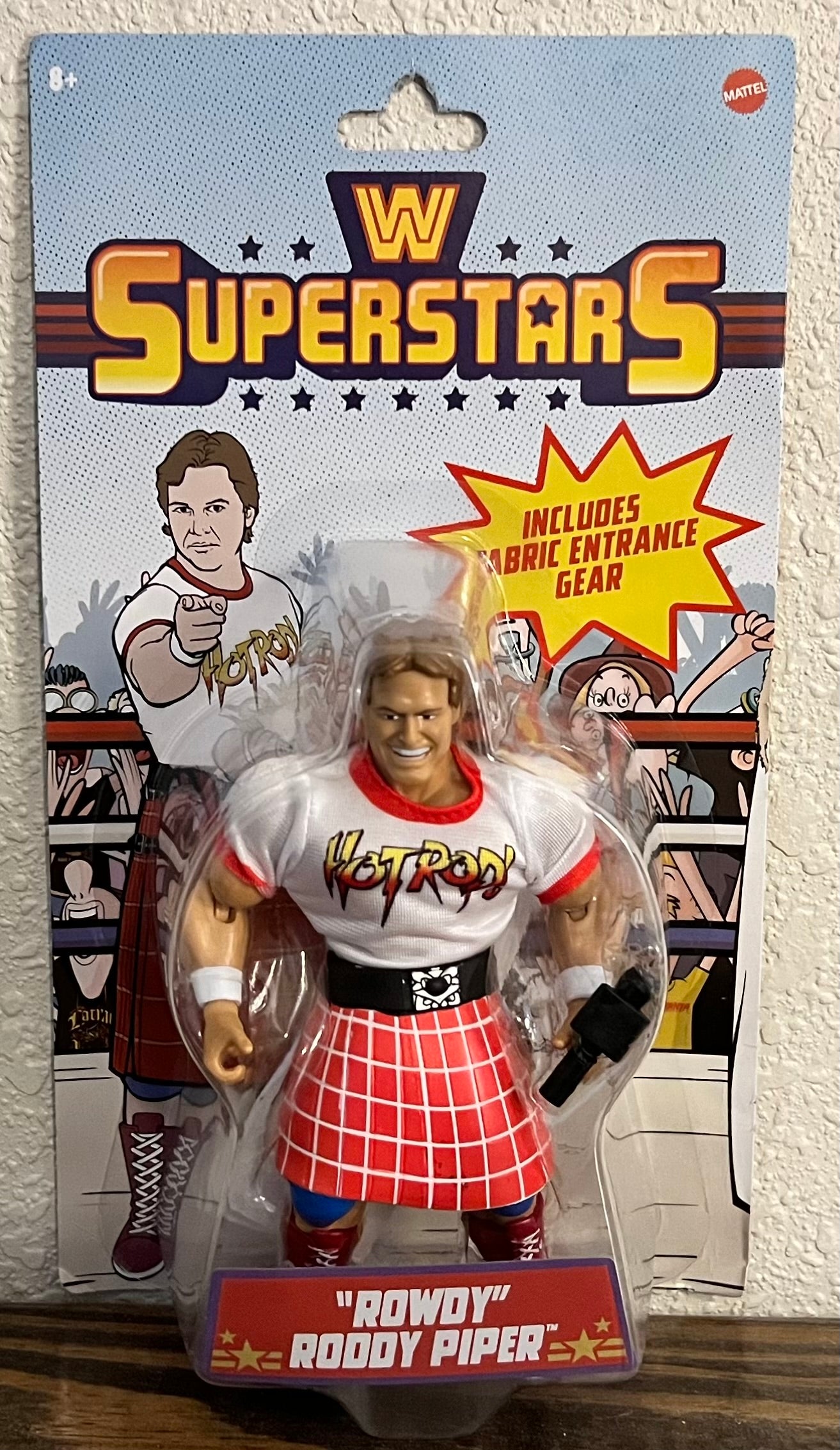 WWE Superstars Series 7 Rowdy Roddy Piper Action Figure Walmart Exclusive
