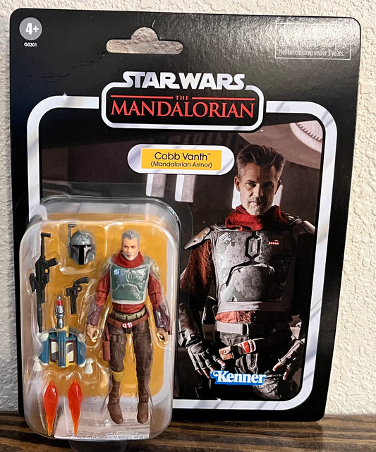 Star Wars Vintage Collection Mandalorian Cobb Vanth Action Figure