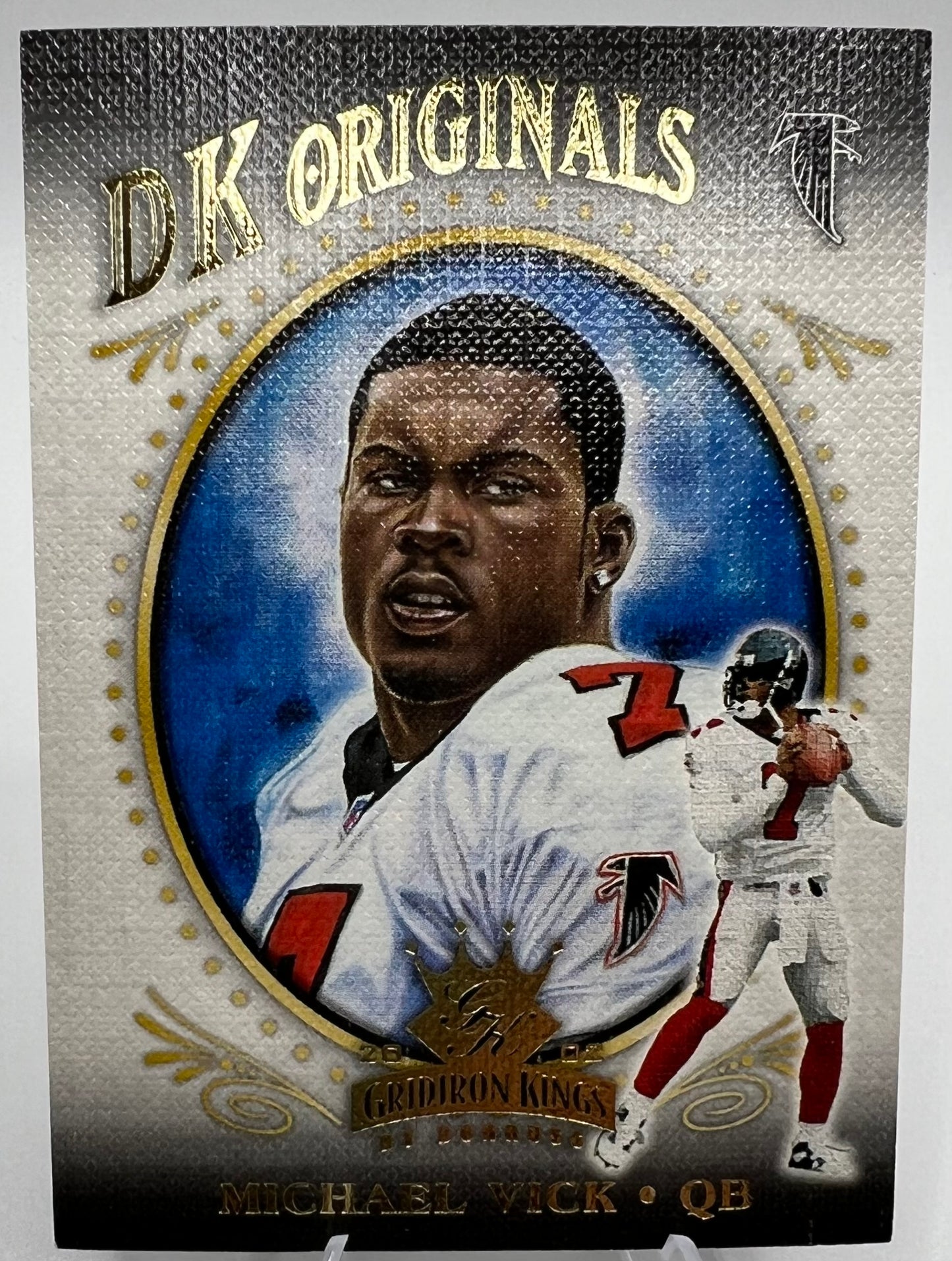 2002 Donruss Gridiron Kings Diamond King Originals Michael Vick Football Card #784/1000