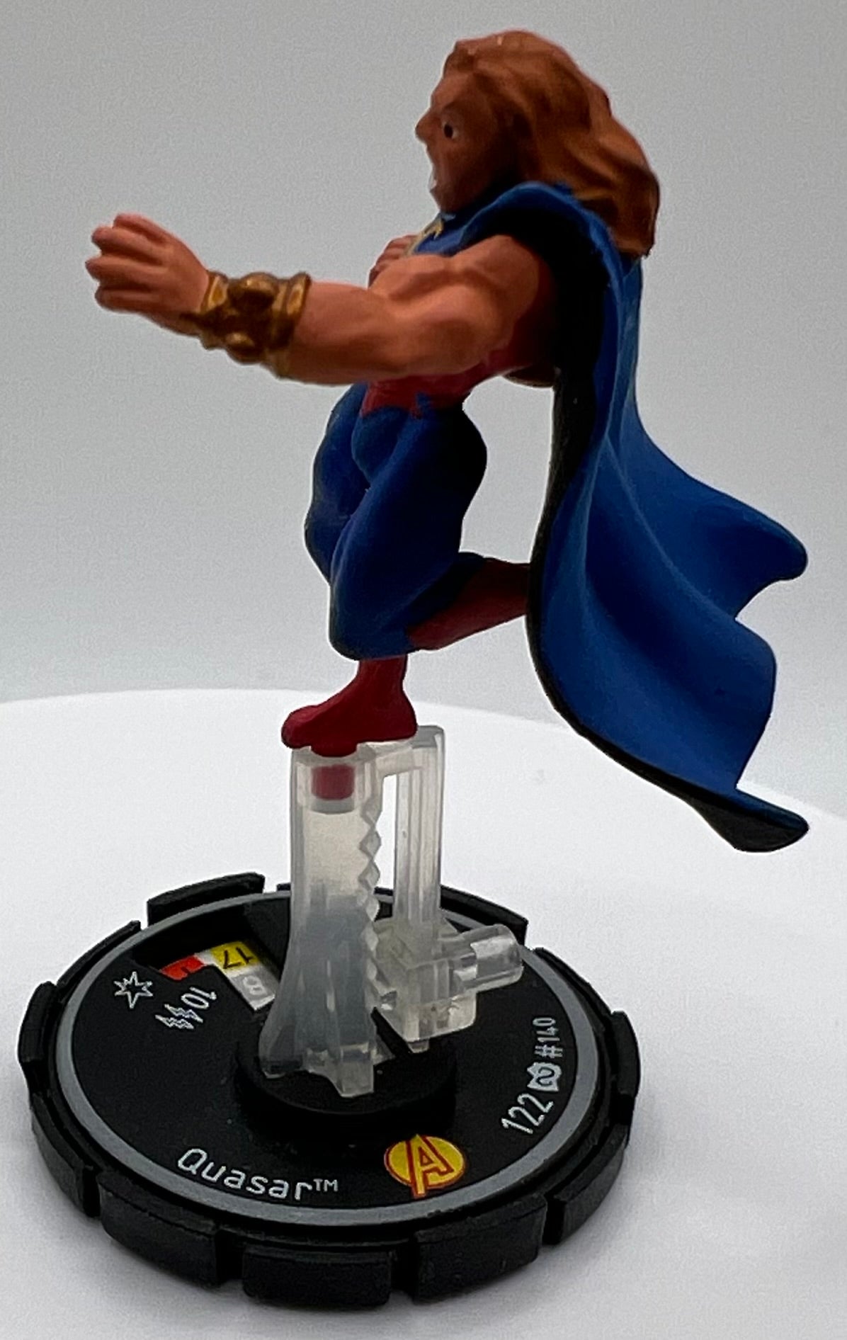 Marvel HeroClix Infinity Challenge Quasar Unique Figure #140