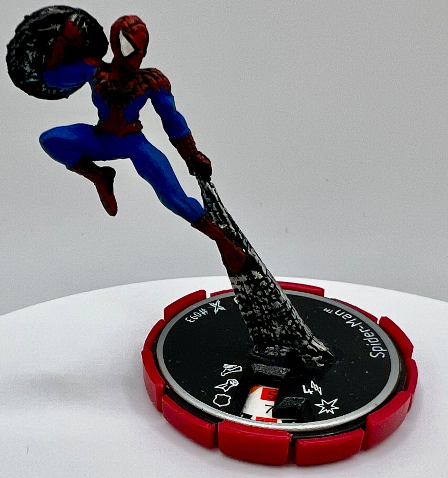 Marvel HeroClix Xplosion Set Spider-Man Unique Figure #093