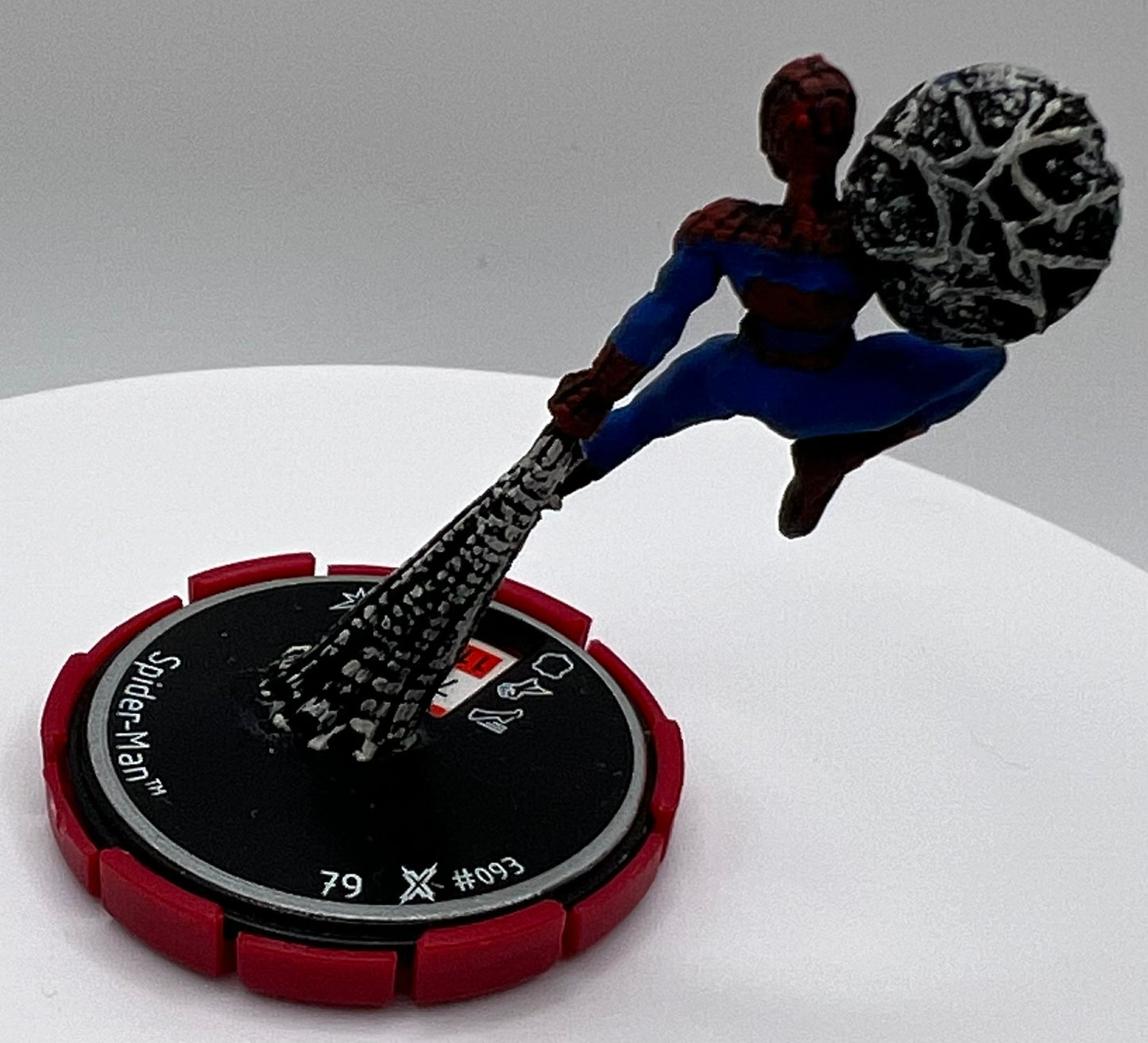 Marvel HeroClix Xplosion Set Spider-Man Unique Figure #093