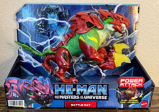 Masters of The Universe Battle Cat with Power Attack Action Figure