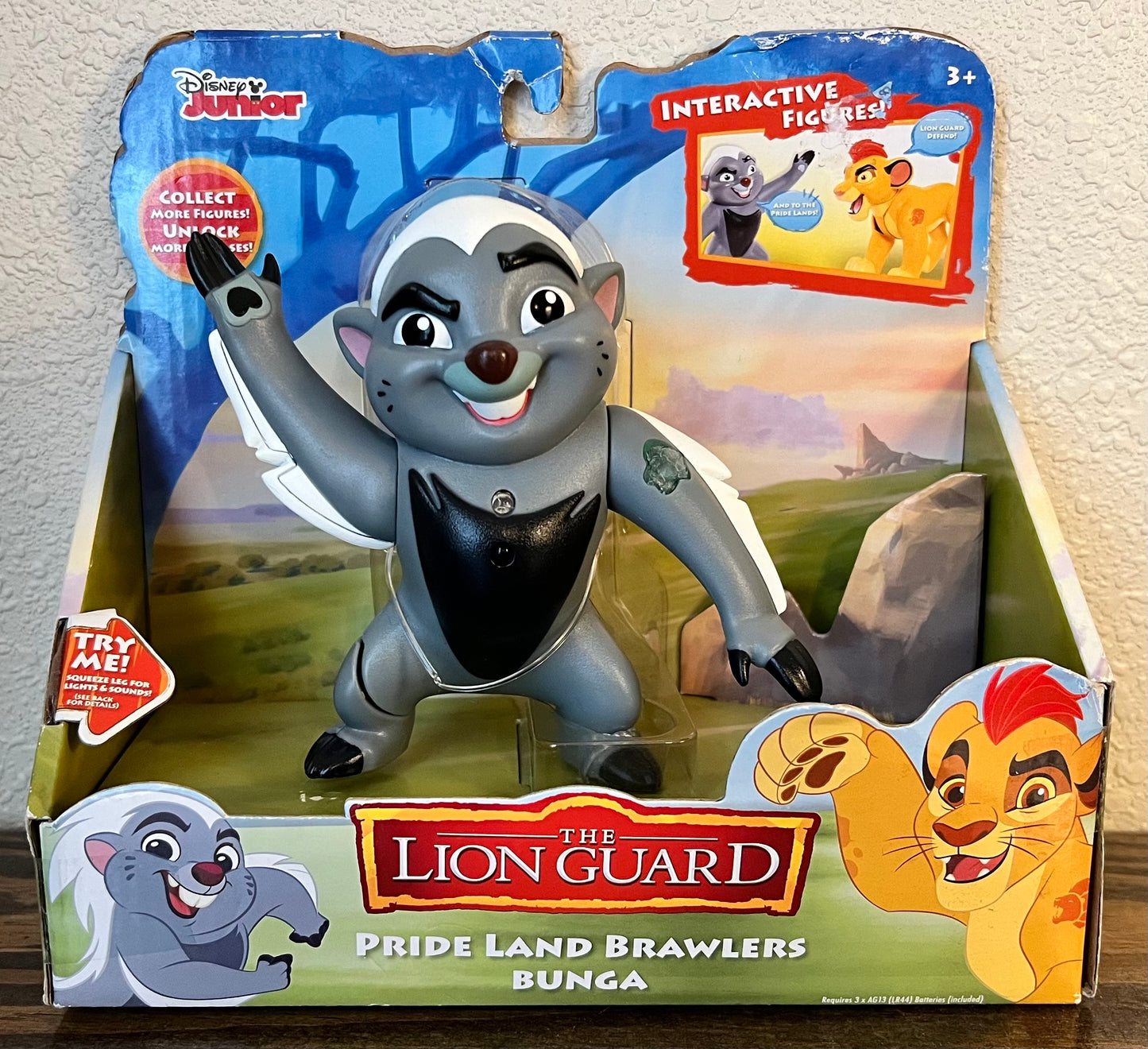 Disney Junior The Lion Guard Pride Land Brawlers Bunga Interactive Action Figure