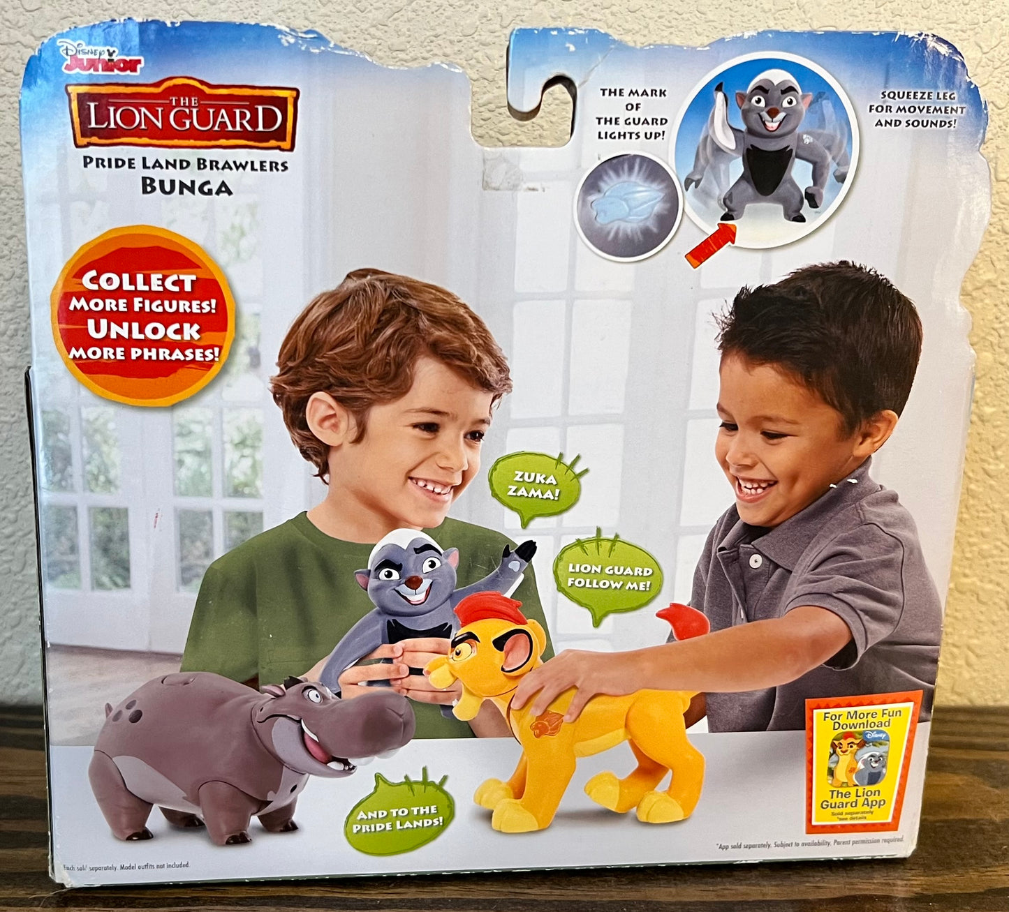 Disney Junior The Lion Guard Pride Land Brawlers Bunga Interactive Action Figure