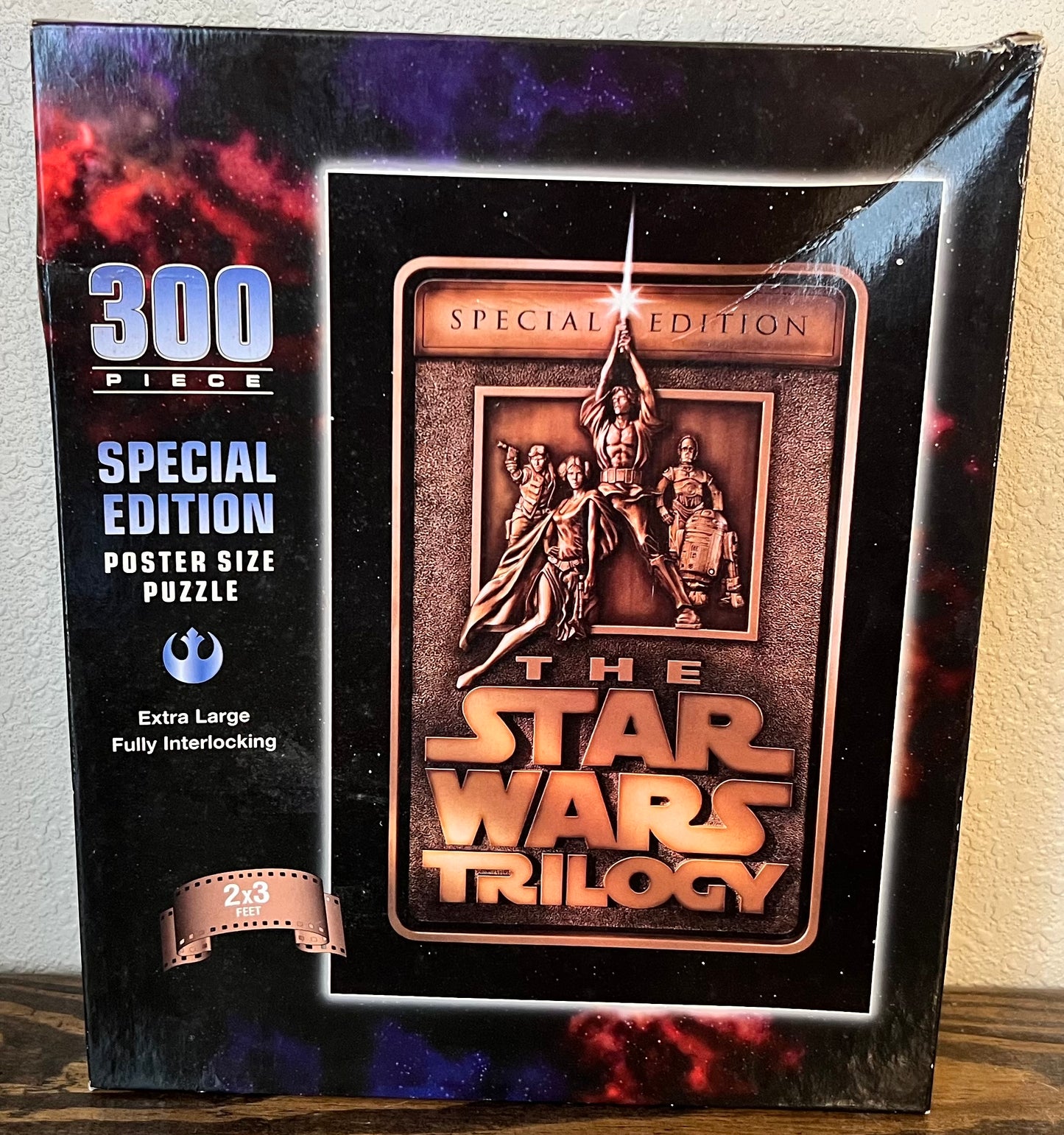 Star Wars Trilogy Special Edition Poster Size 300 Piece Puzzle 2'x 3' Sealed