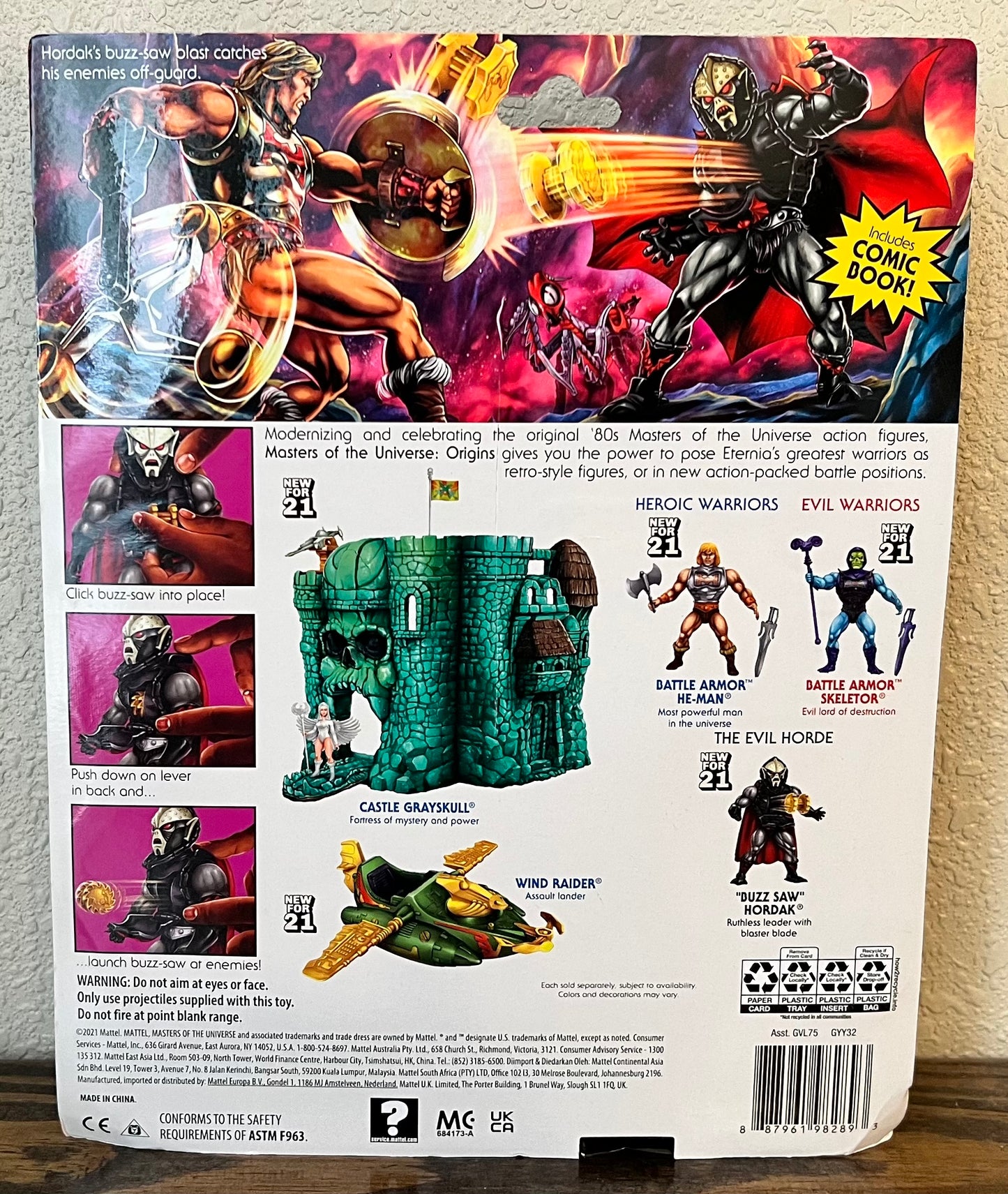 Masters of the Universe Origins Buzz Saw Hordak Deluxe Action Figure