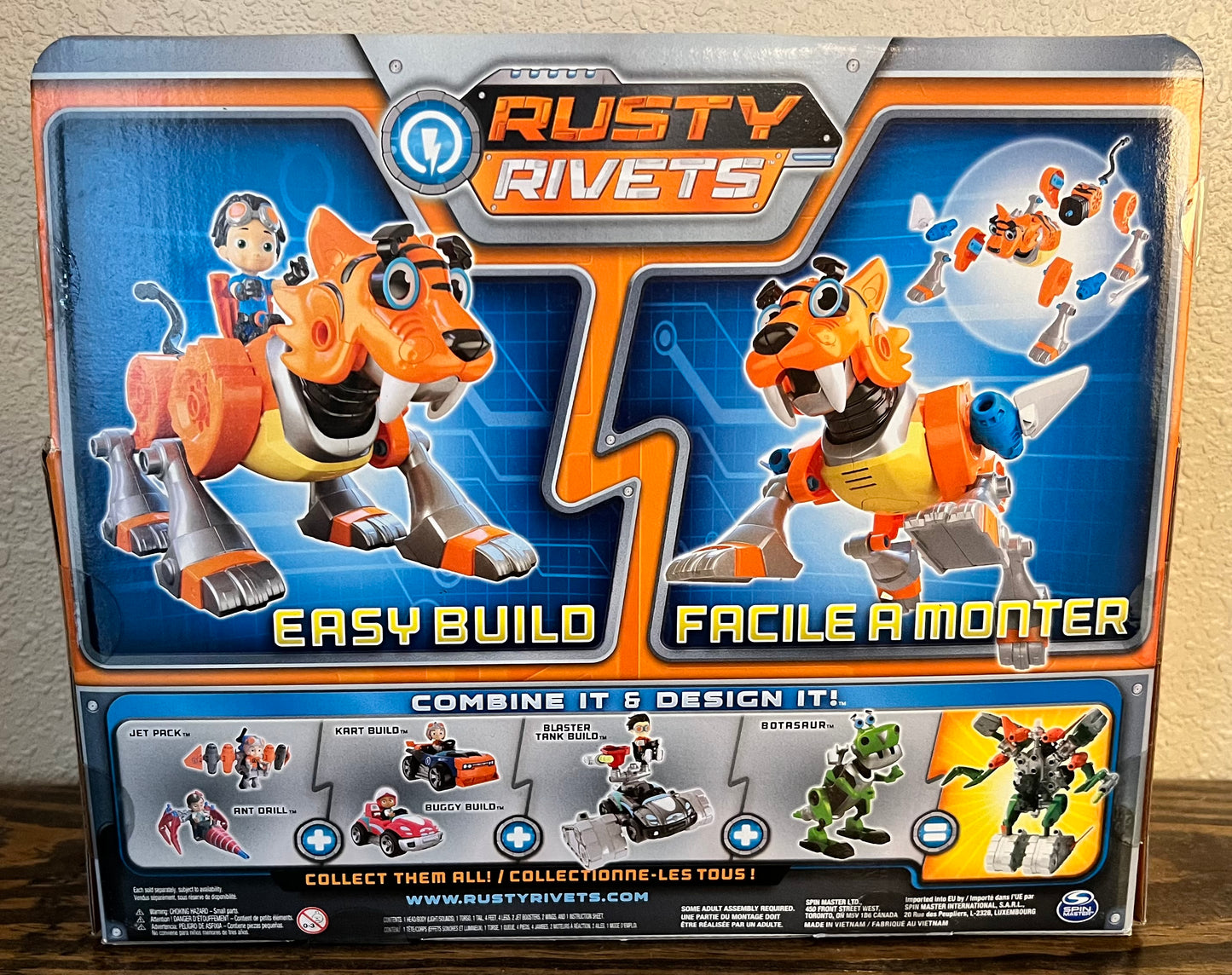 Rusty Rivets Tigerbot Building Set