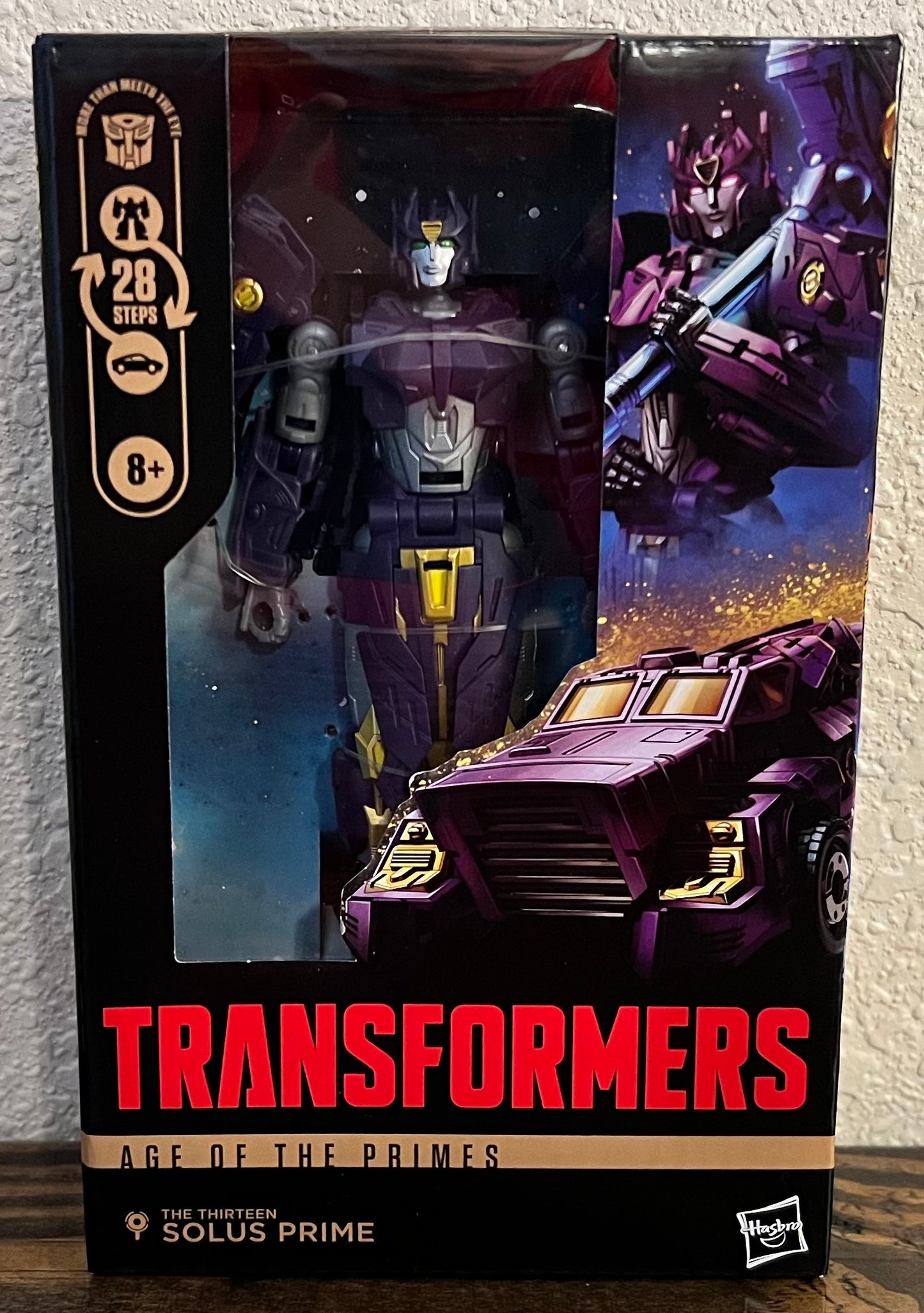Transformers Age of Primes Solus Prime Deluxe Class Figure