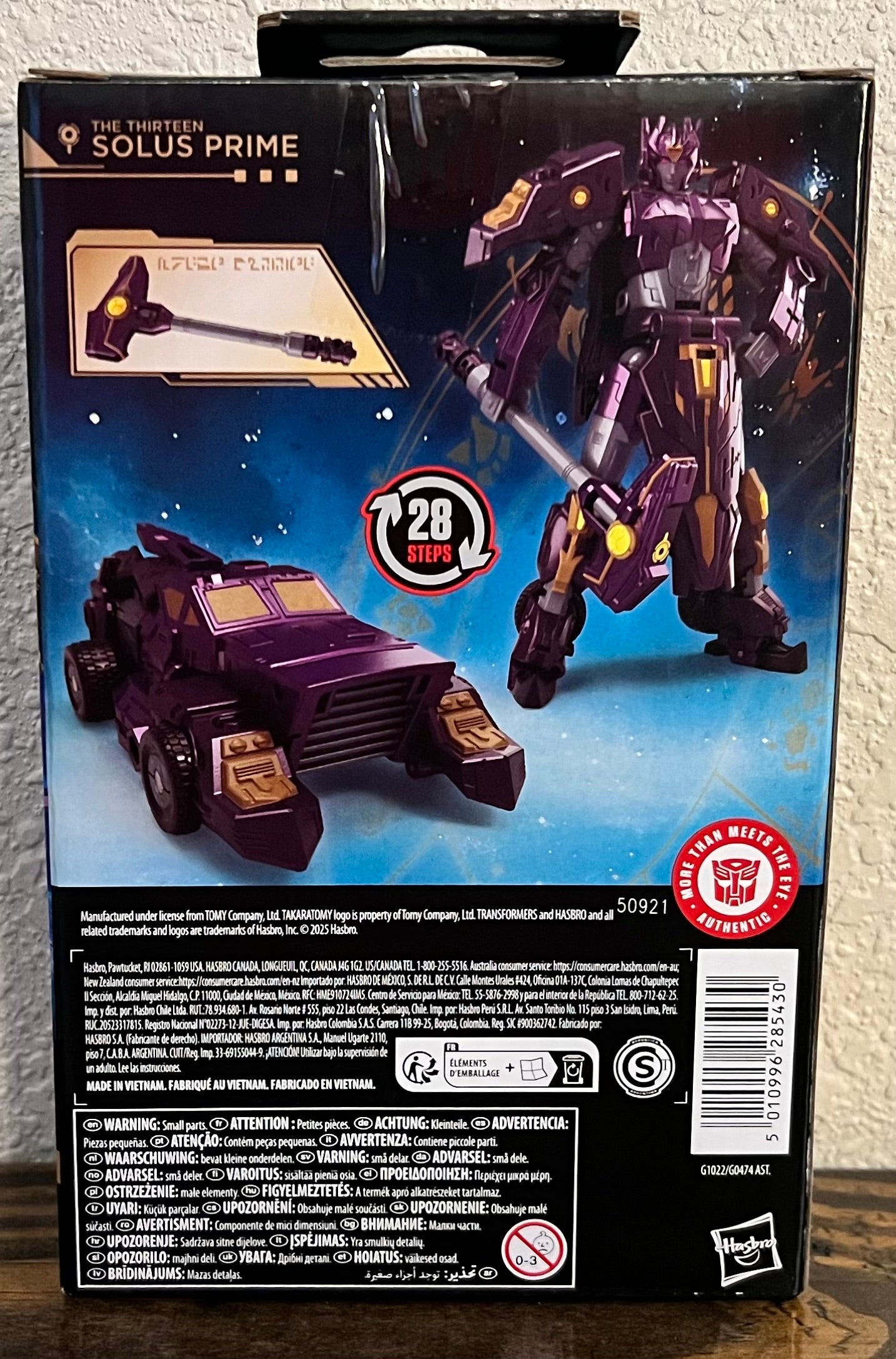 Transformers Age of Primes Solus Prime Deluxe Class Figure