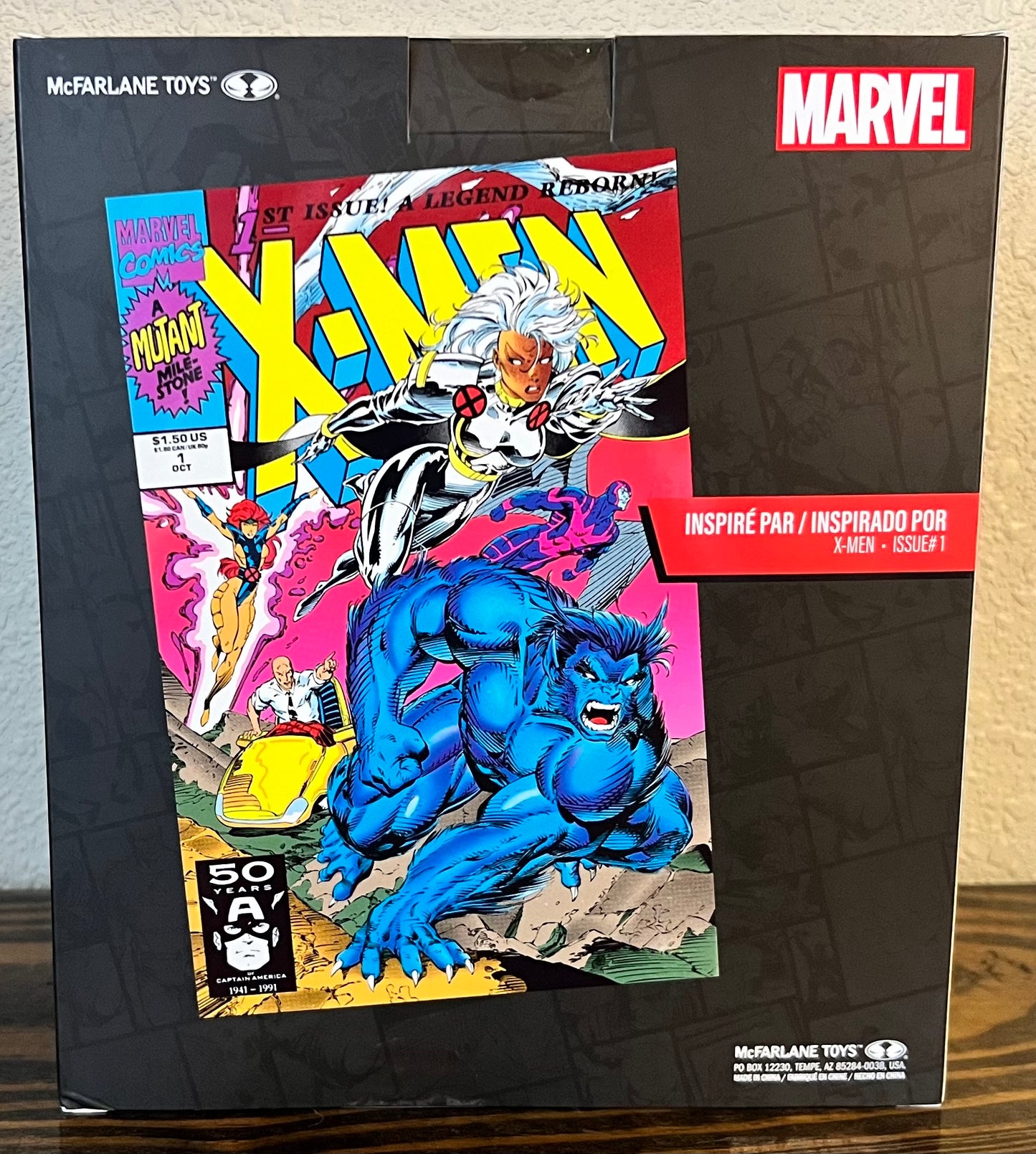 McFarlane Toys Marvel Beast 1:10th Scale Collectible W/Scene X-Men #1