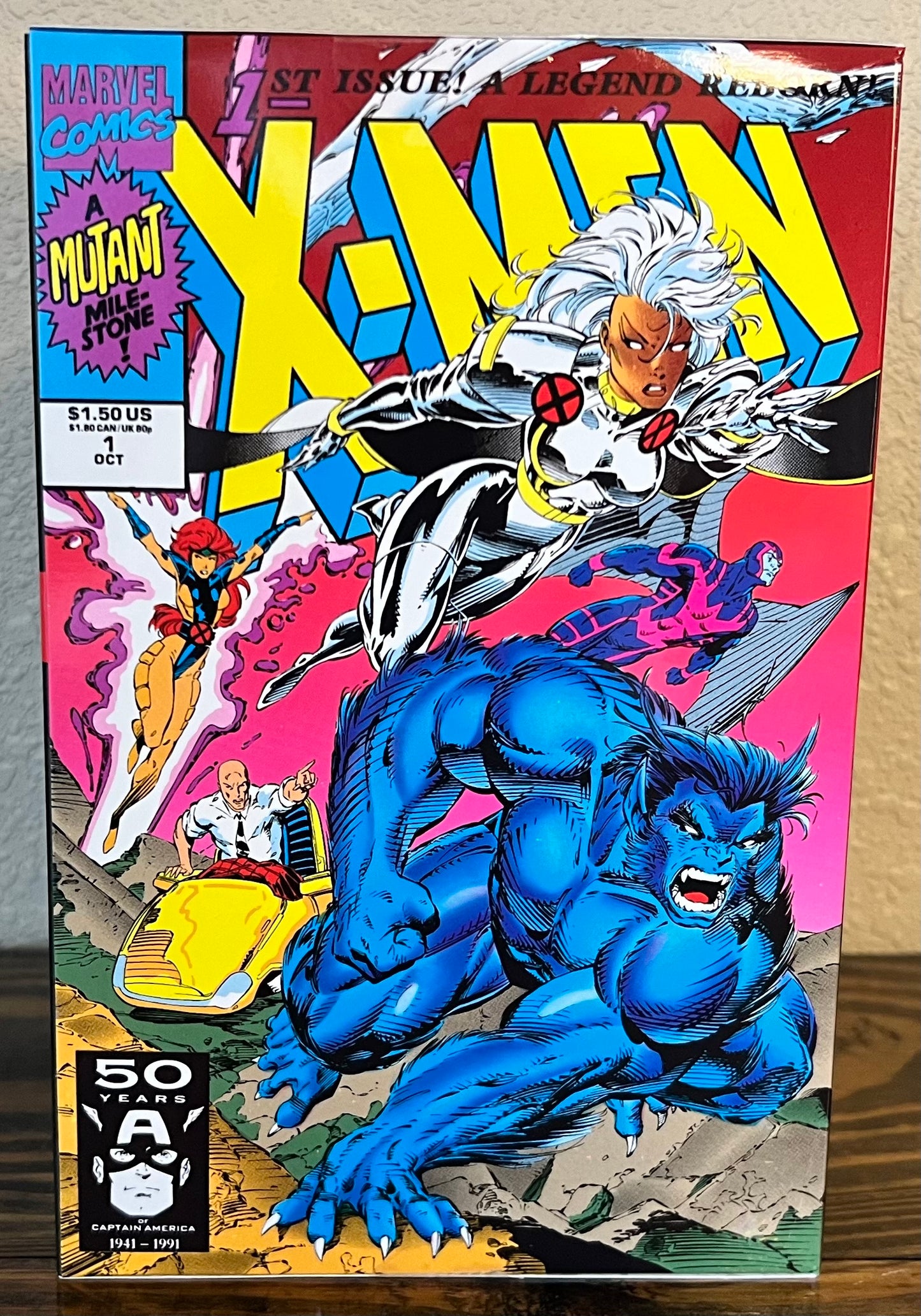 McFarlane Toys Marvel Beast 1:10th Scale Collectible W/Scene X-Men #1