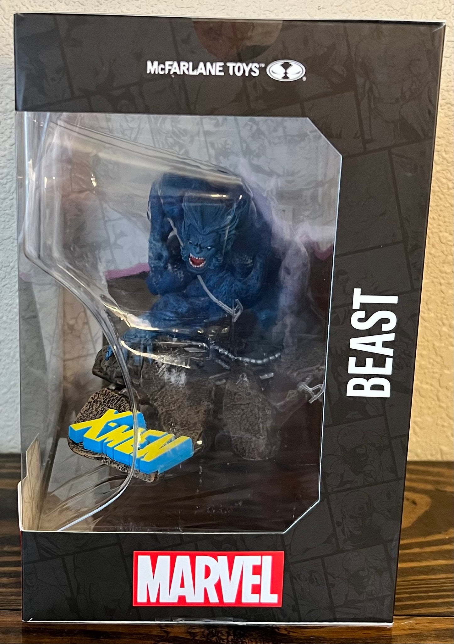 McFarlane Toys Marvel Beast 1:10th Scale Collectible W/Scene X-Men #1