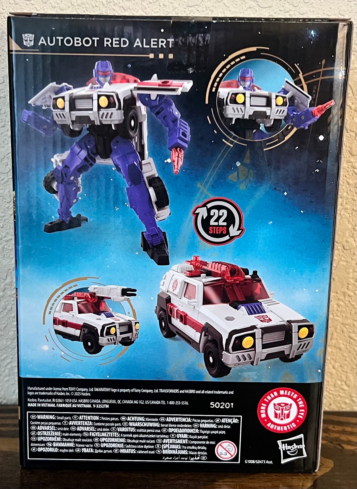 Transformers Age of Primes Voyager Class Autobot Red Alert