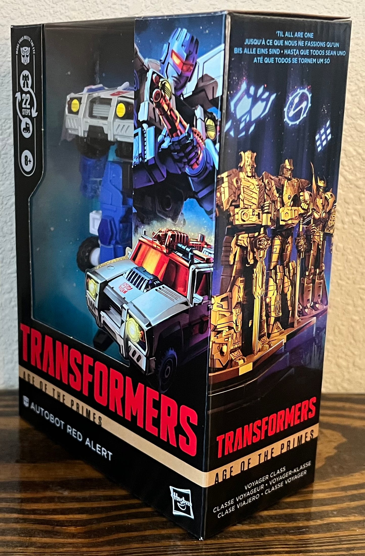 Transformers Age of Primes Voyager Class Autobot Red Alert
