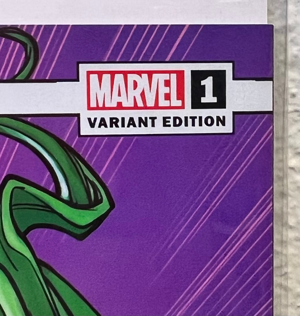 What If Venom #1 Hardin Variant Signed by Jeremy Holt in Purple w/COA from DF