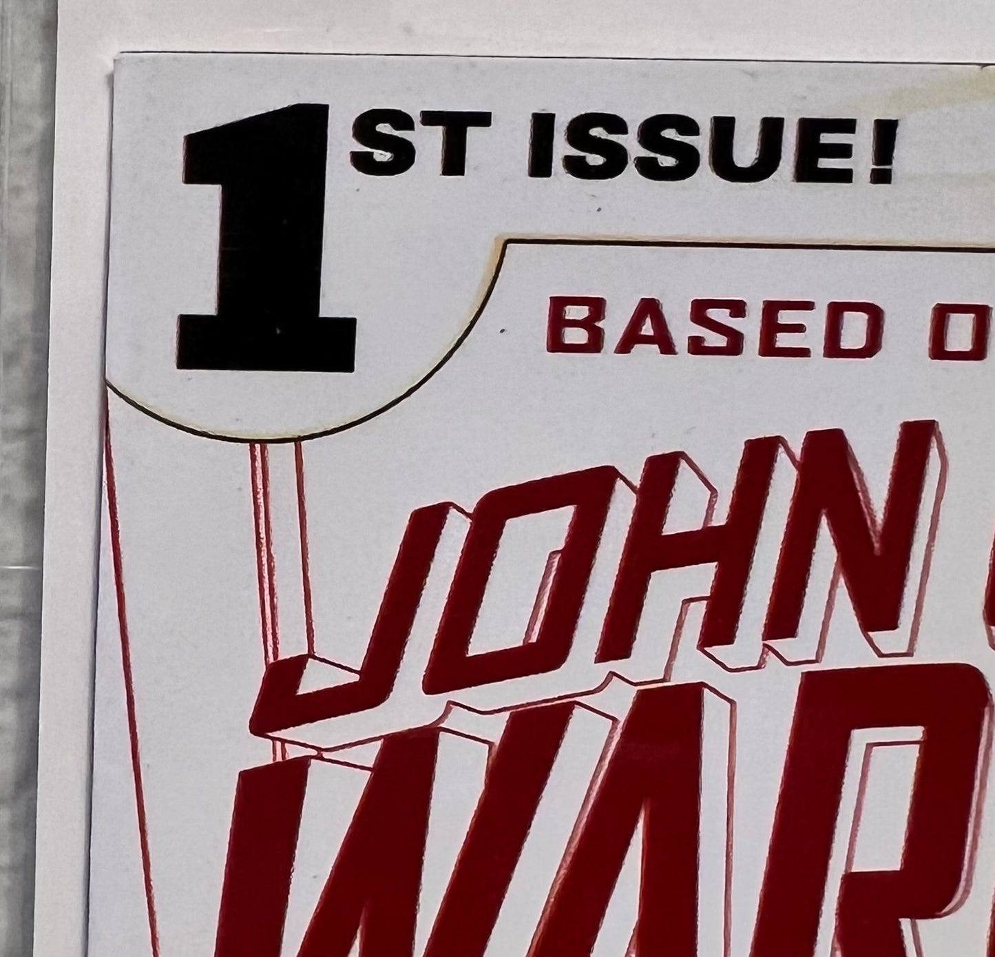 John Carter Warlord of Mars #1 Blood Red Ultra Limited Edition w/COA from DF