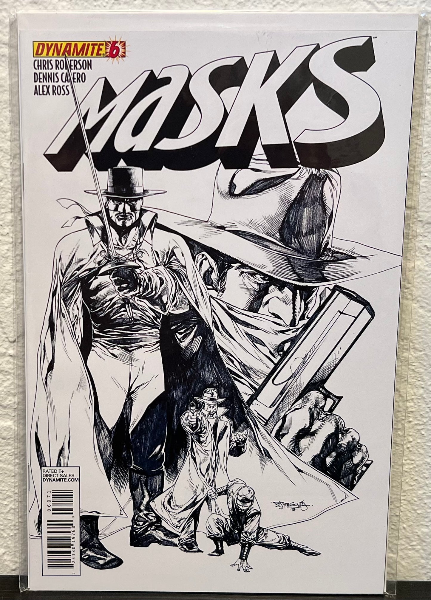 Masks #6 High End Stephen Segovia Black & White Ultra Limited Edition w/COA from DF