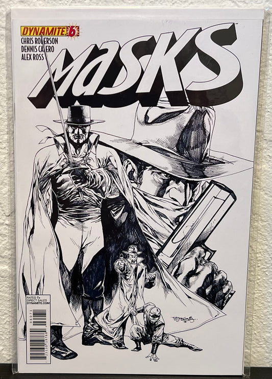 Masks #6 High End Stephen Segovia Black & White Ultra Limited Edition w/COA from DF
