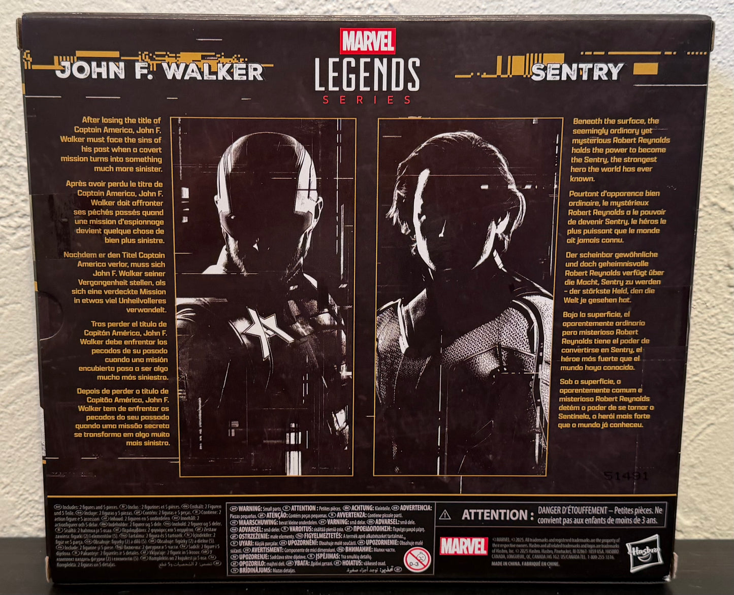 Marvel Legends Thunderbolts 2-Pack John F Walker & Sentry