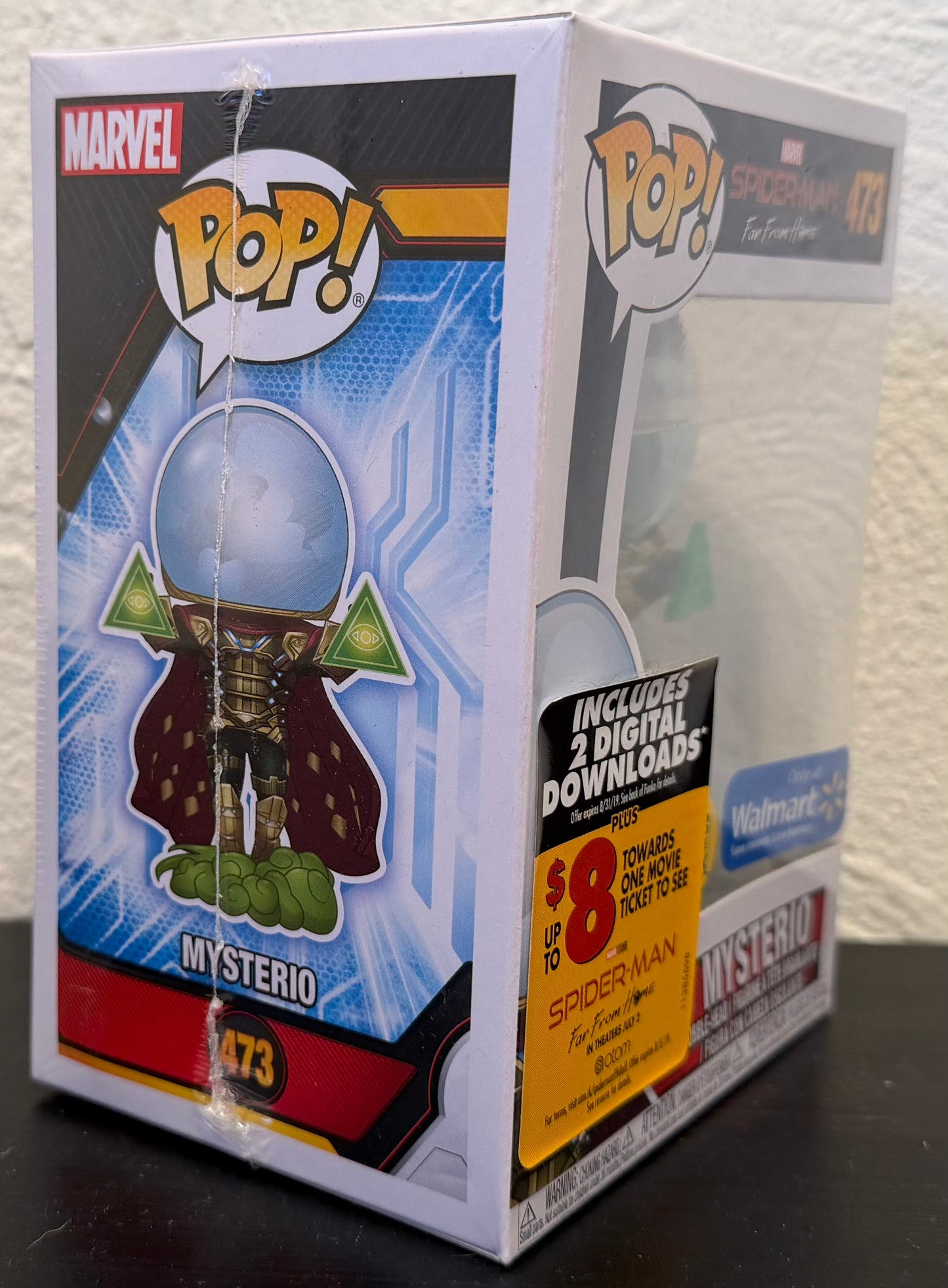 Marvel Spider-Man Far From Home Mysterio Glow in the Dark Wal-Mart Exclusive #473