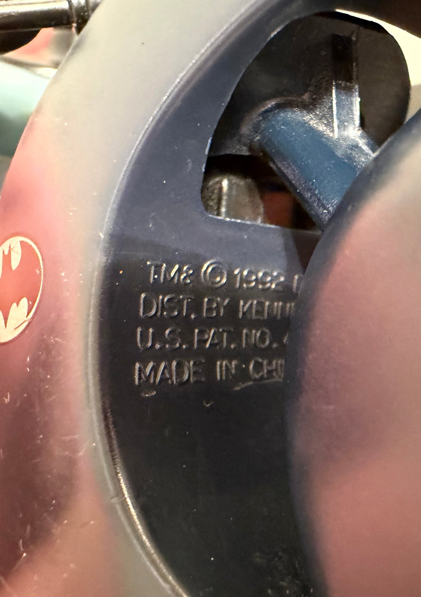 Vintage 1992 Batman The Animated Series Batcycle Motorcycle by Kenner