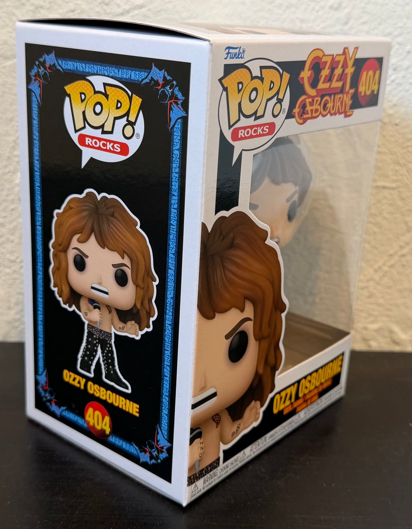 1989 Shirtless Ozzy Osbourne Funko Pop #404 Black Sabbath