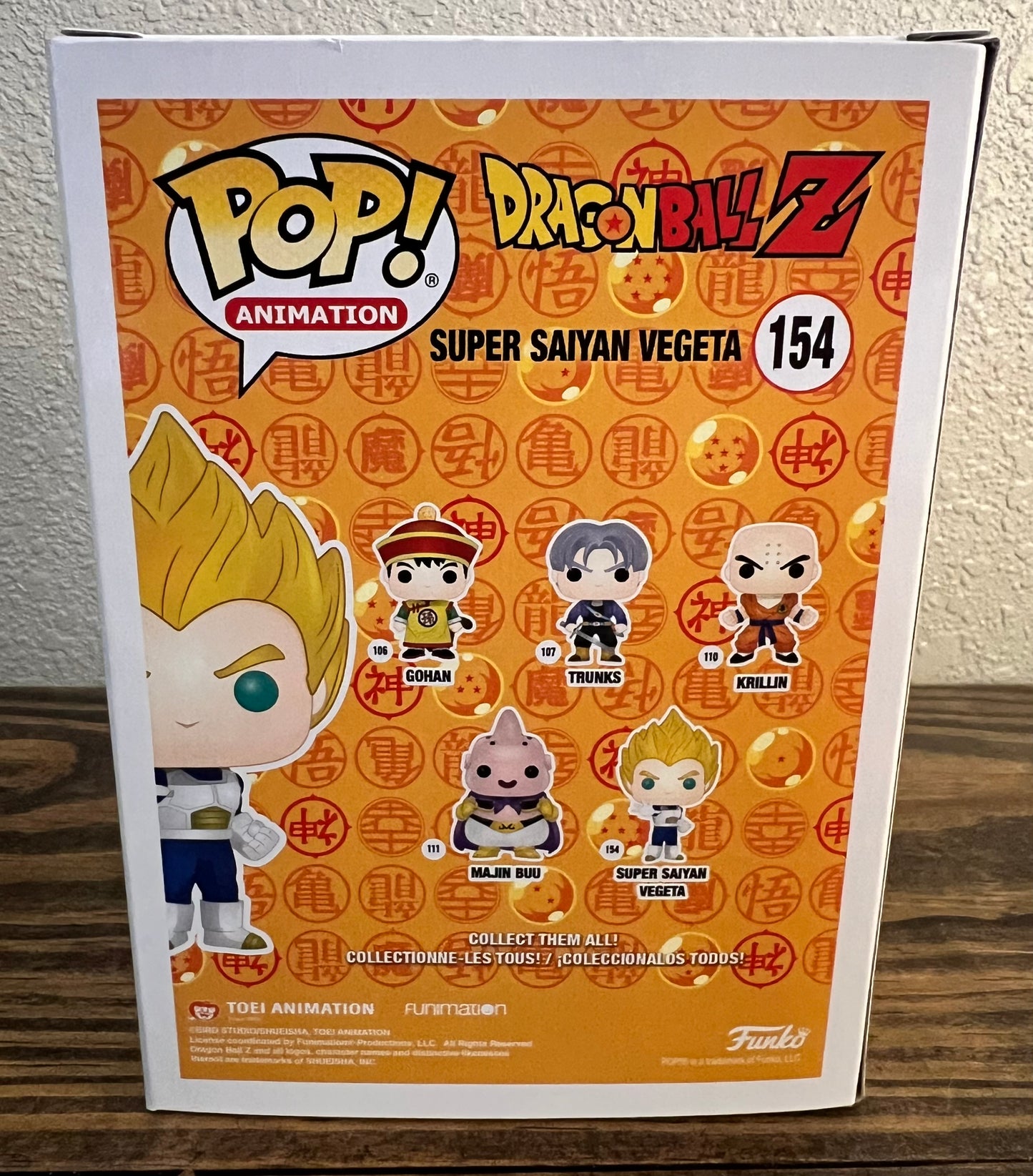 Super Saiyan Vegeta (Red Chrome) #154