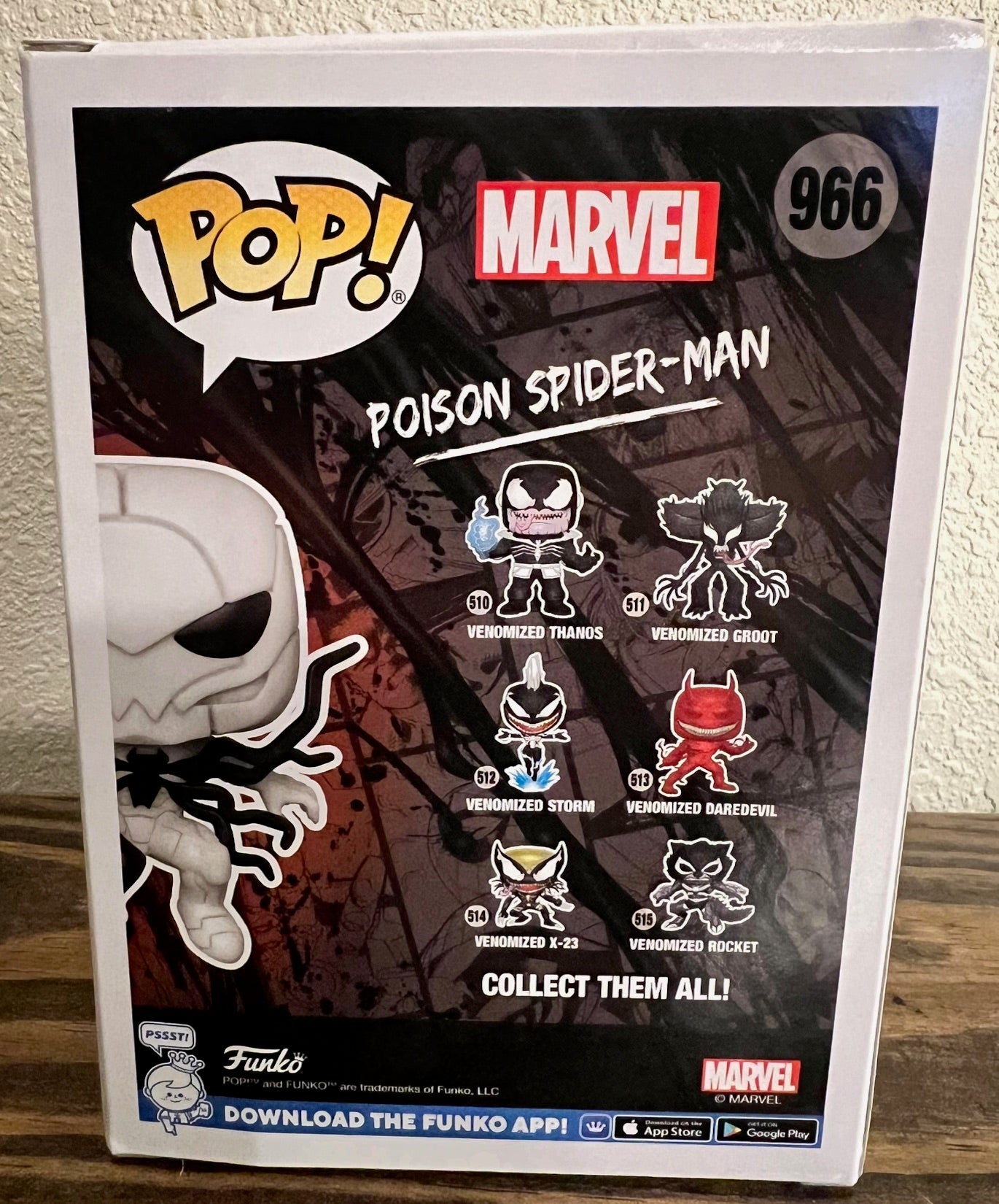 Poison Spider-Man Glow Chase #966
