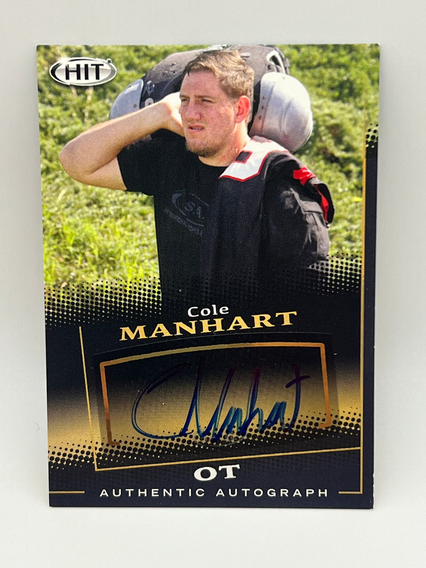 2015 Cole Manhart Rookie Autographed