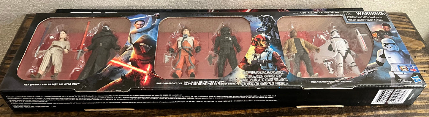 2015 Star Wars The Force Awaken 6-Pack Figures