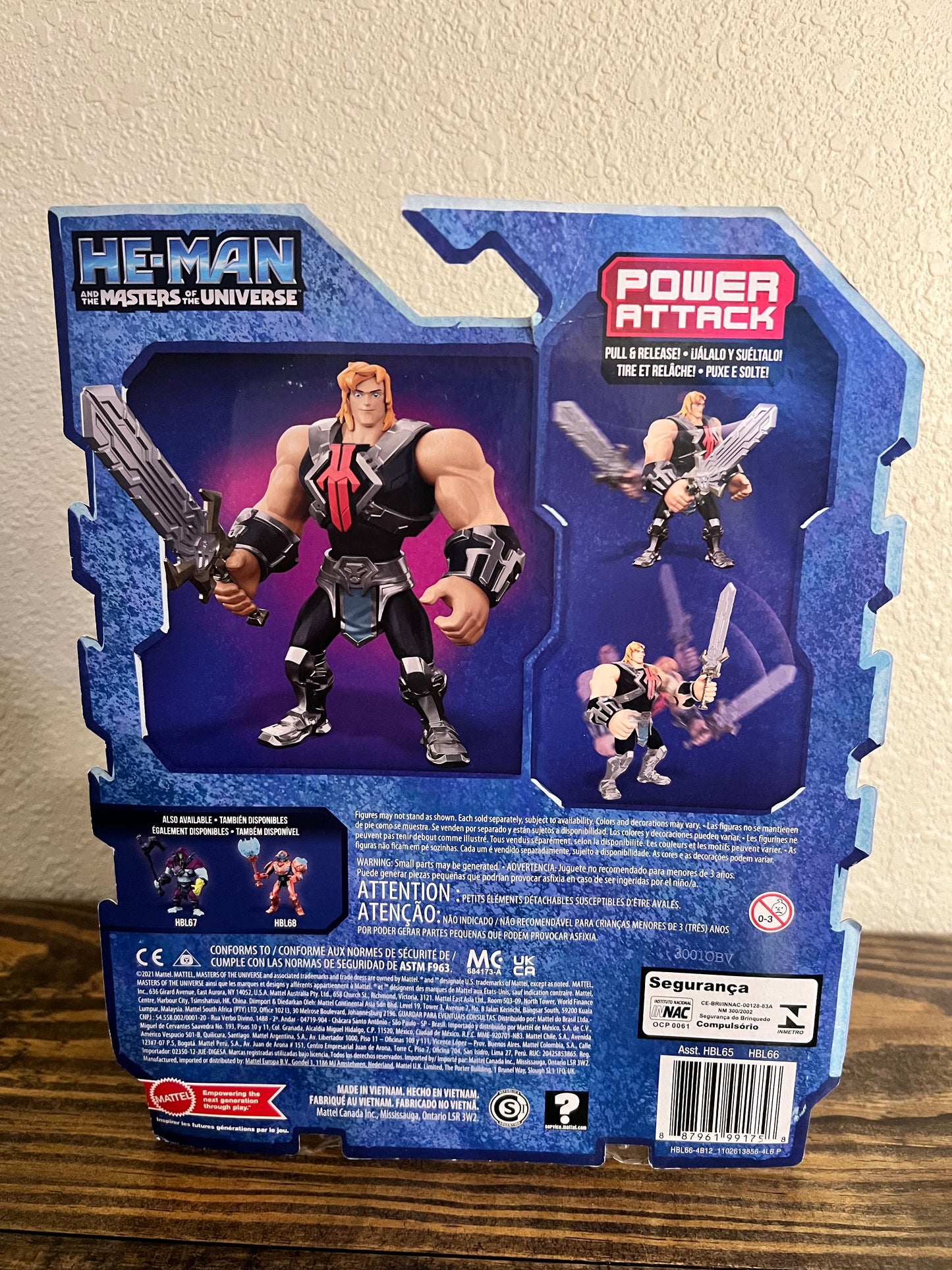 He-Man and The Masters Of The Universe Power Attack He-Man Action Figure
