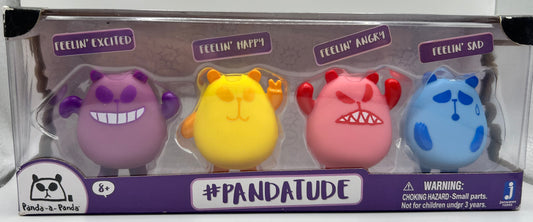 Pandatude Panda Mood Figures 4-Pack