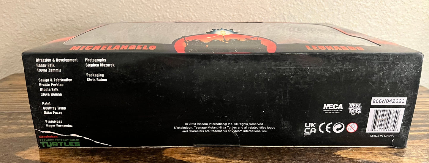 TMNT Michelangelo III & Leonardo Figures