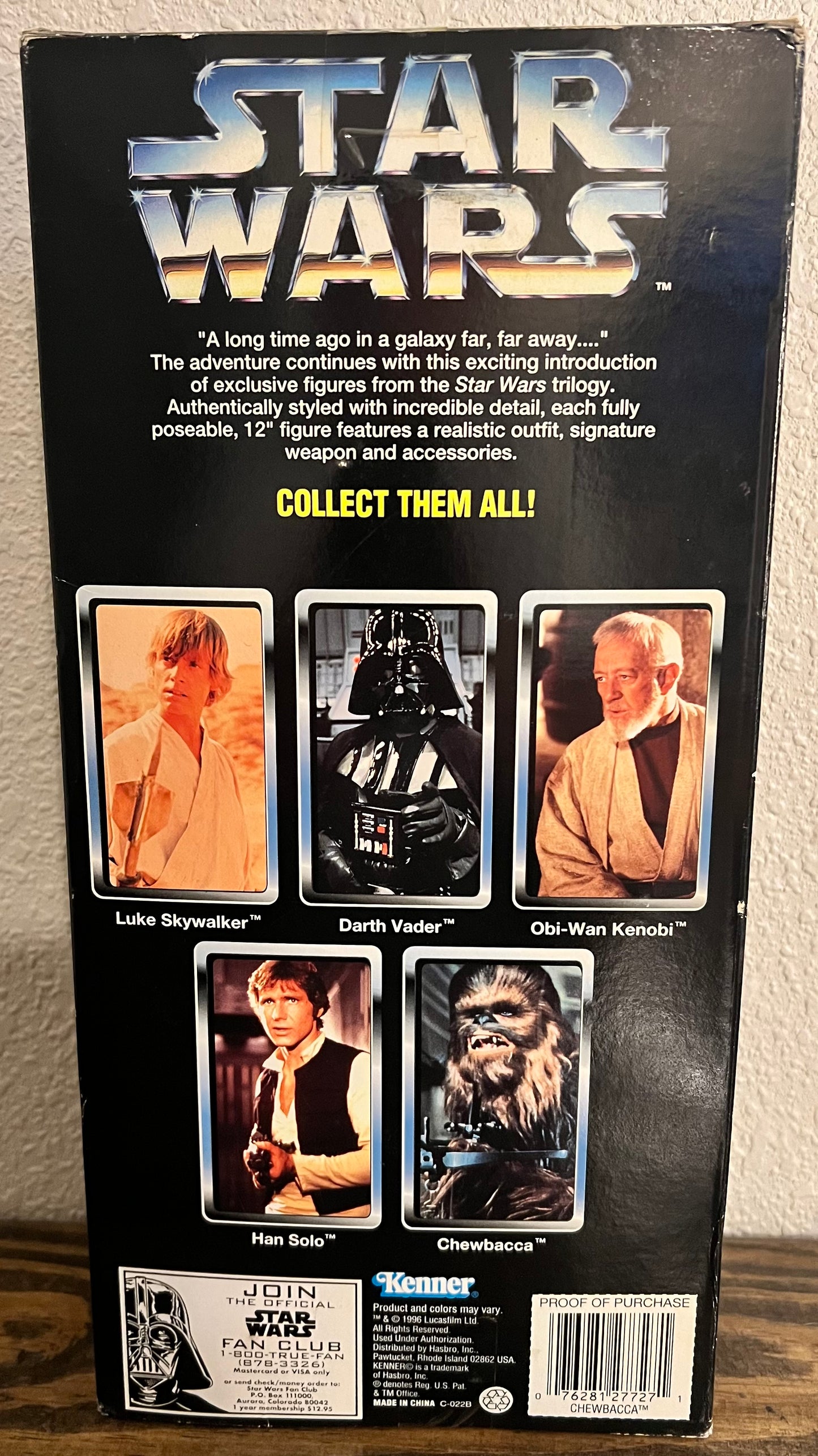 1996 Chewbacca 12" Collector Figure