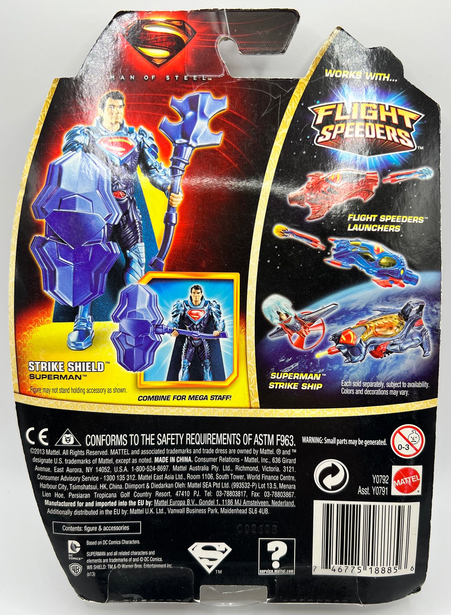 Superman with Strike Shield