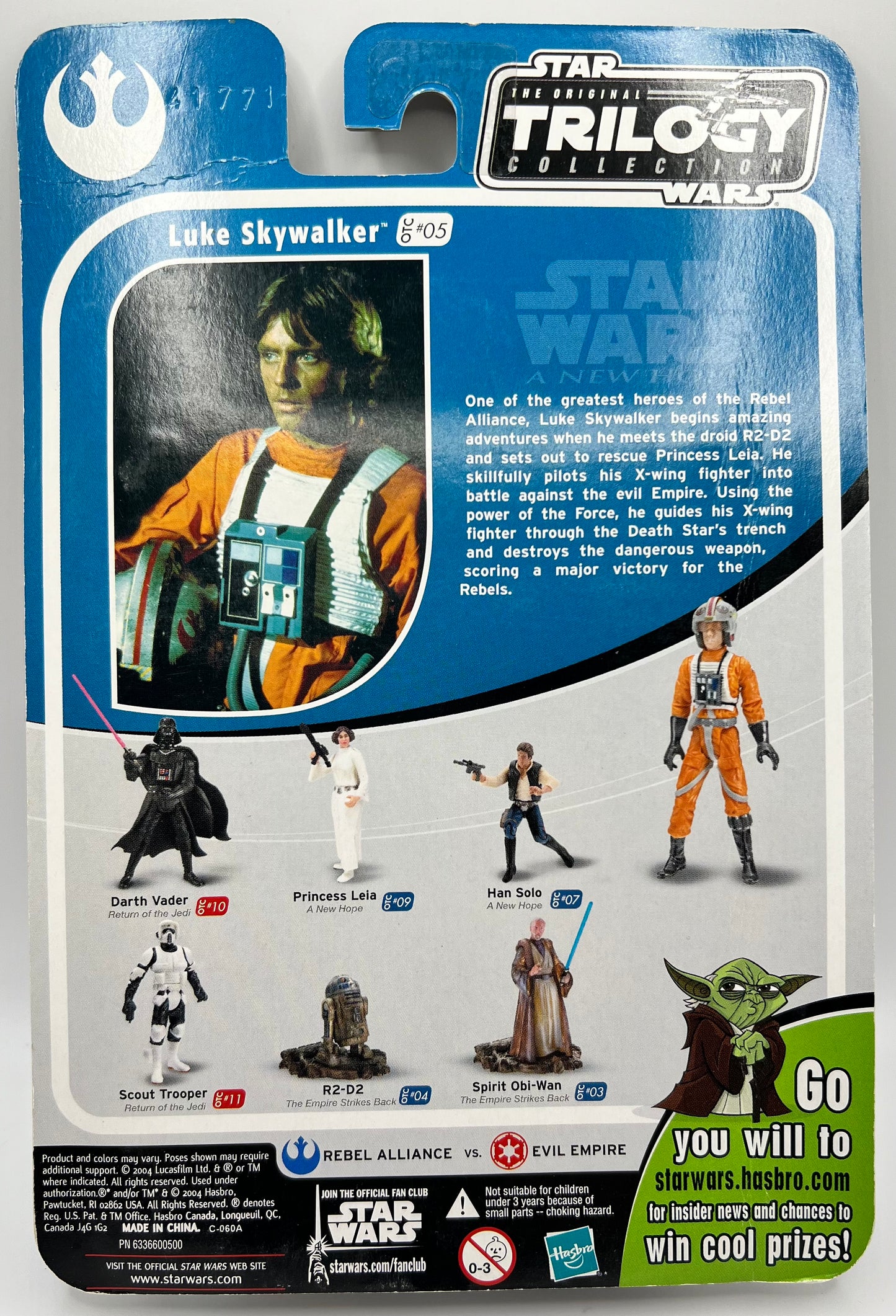 Star Wars The Original Trilogy Luke Skywalker