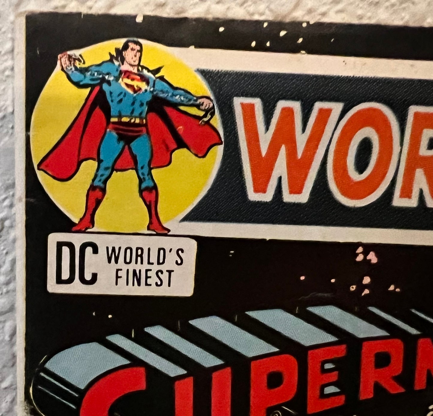 World's Finest Comic #198 3rd Superman vs Flash Race, DC Comic 1970