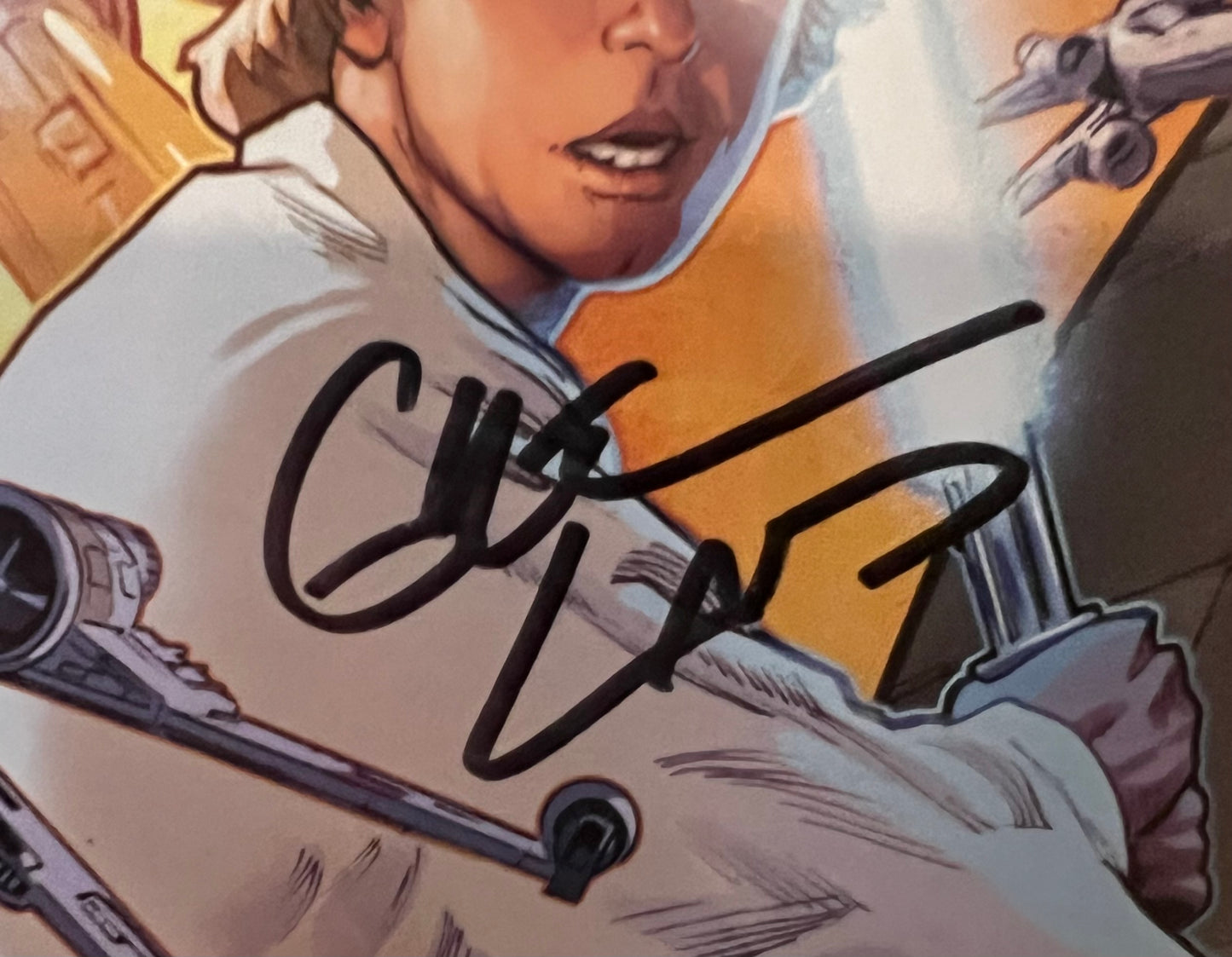 Star Wars #1 DF Exclusive Cover Signed by Greg Land