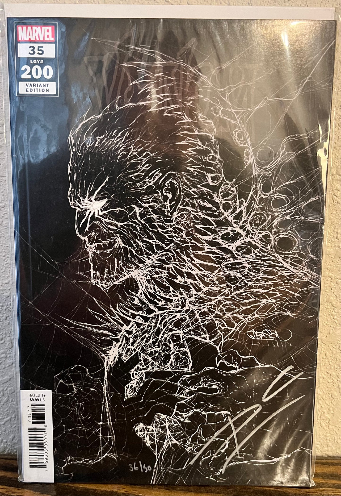 Venom #35/ #200 Marvel Comic Patrick Gleason Variant Signed By Donny Cates 36/50