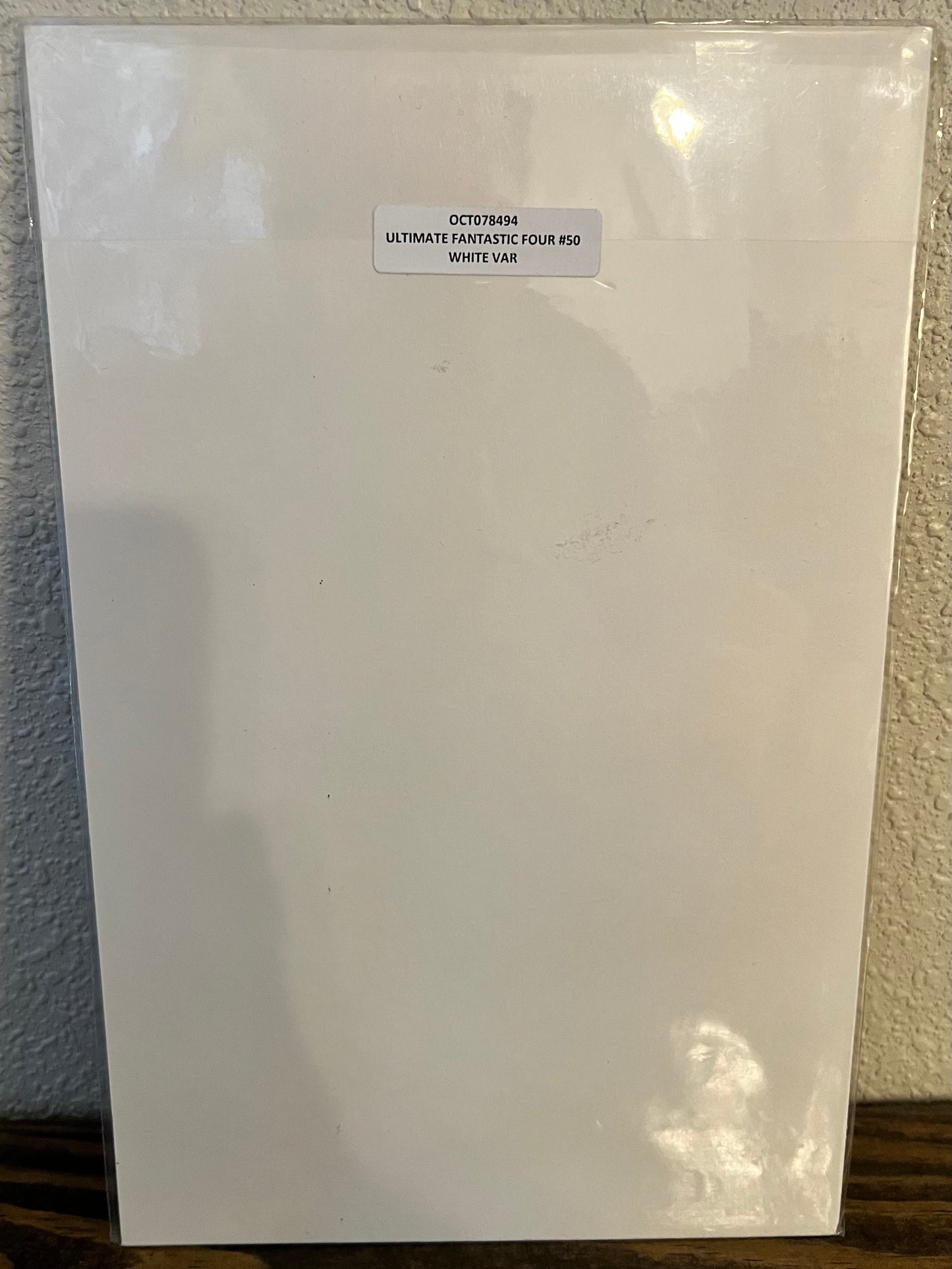 Marvel Comics Ultimate Fantastic Four #50 White Variant