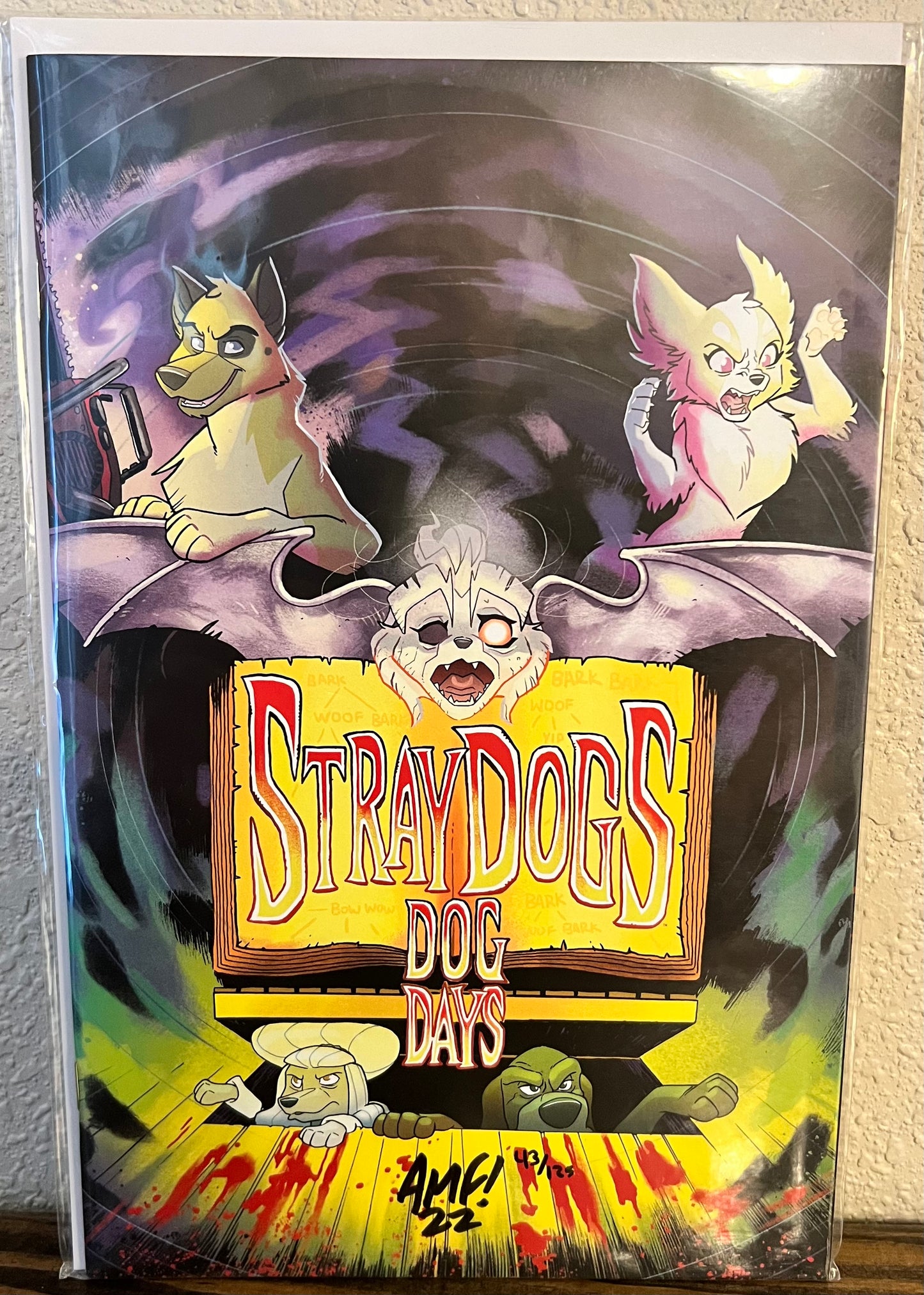 Stray Dogs Dog Days 1-Signed by Tony Fleecs