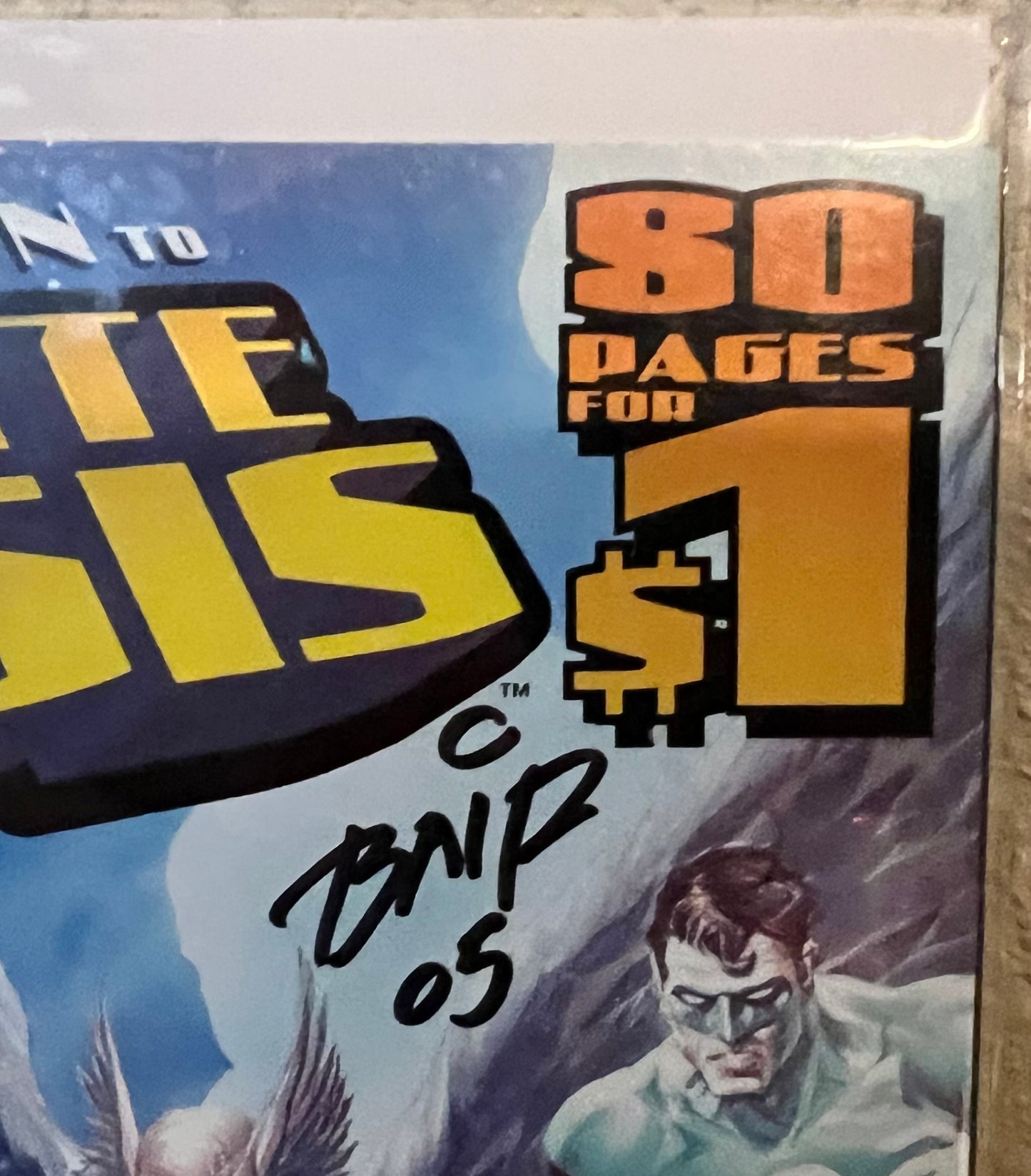 Countdown to Infinite Crisis #1-Signed Michael Bair