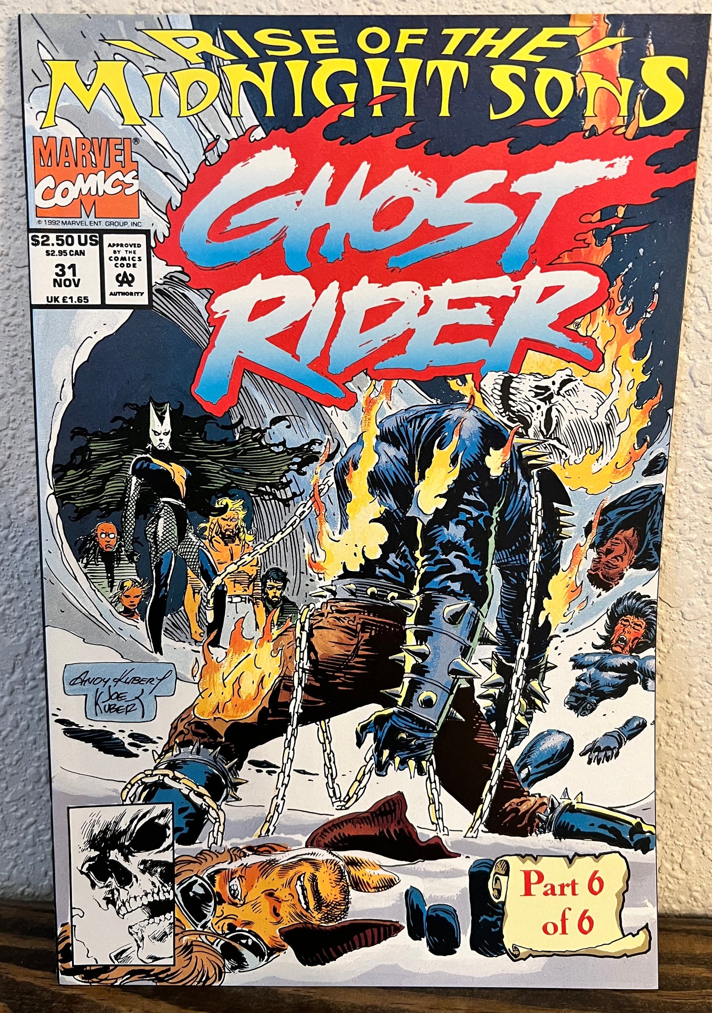 Ghost Rider #31 (Marvel Comics November 1992) No Bag