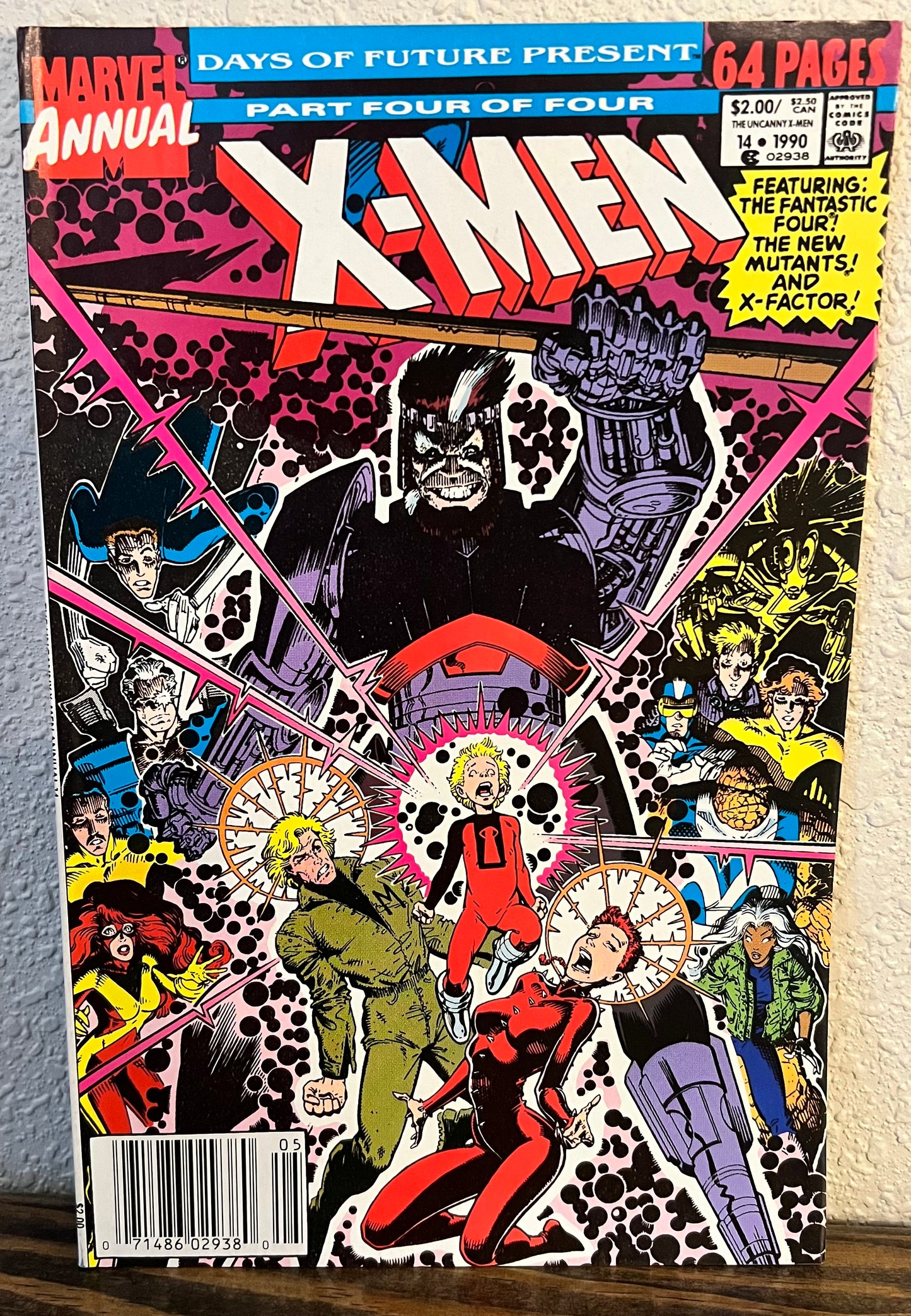 X-Men Annual #14 - First Cameo Appearance of Gambit! Vintage