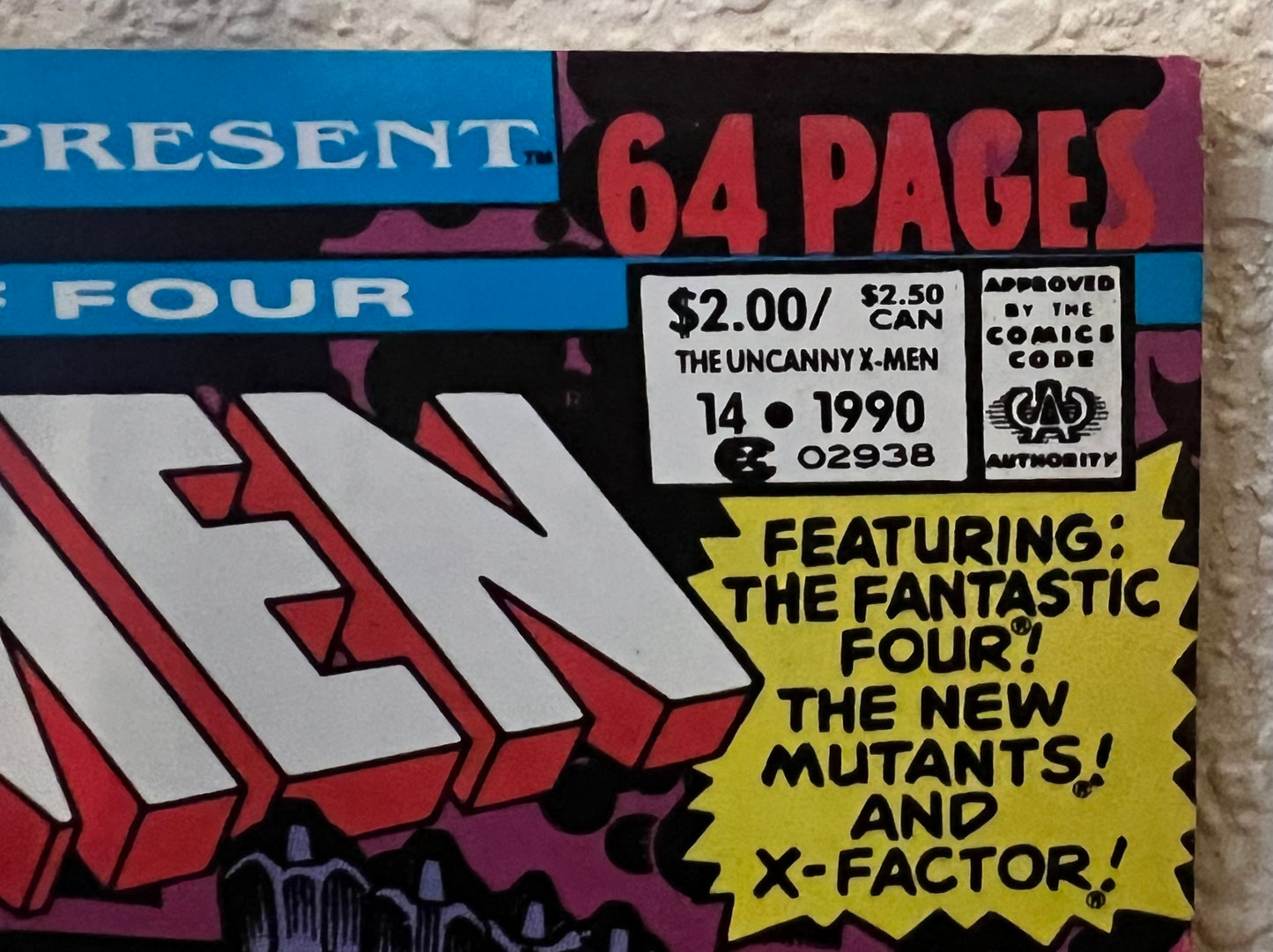 X-Men Annual #14 - First Cameo Appearance of Gambit! Vintage