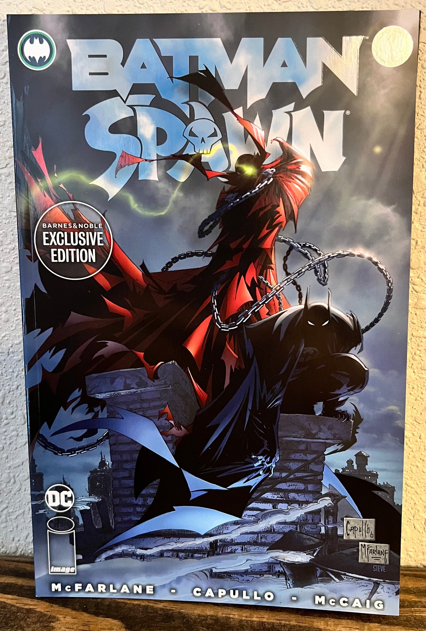 Batman Spawn #1 2022 DC Image Comics Barnes & Noble Exclusive Variant Cover